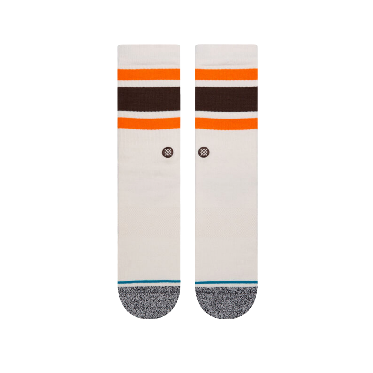 Stance Boyd Stripe Crew Socks - Off White