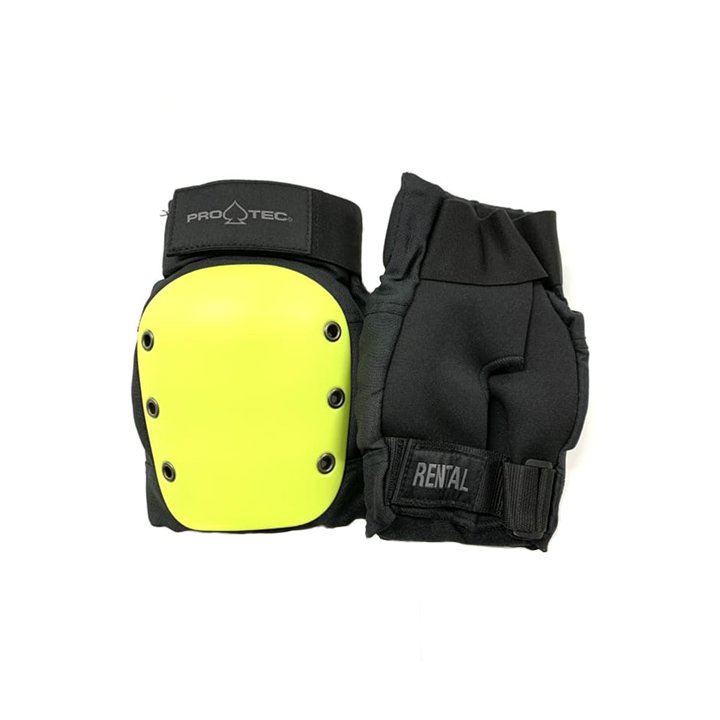 Pro Tec Street Knee Pads - Black / Yellow