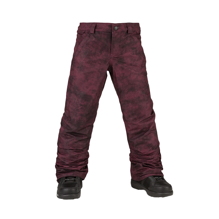 Volcom Youth Frochickidee Insulated Pants - Acid Merlot