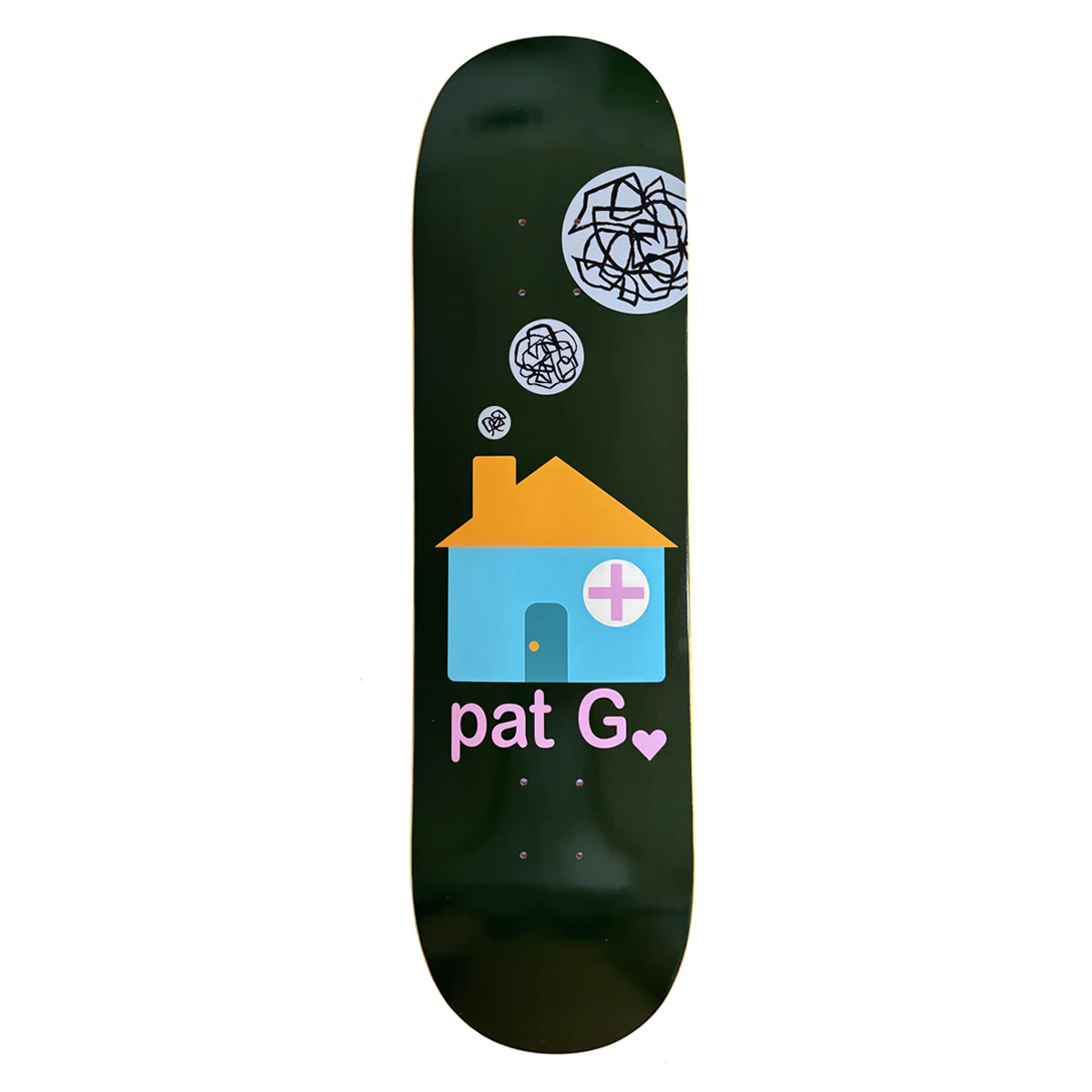 Frog Pat G G's House Skate Deck - 8.6