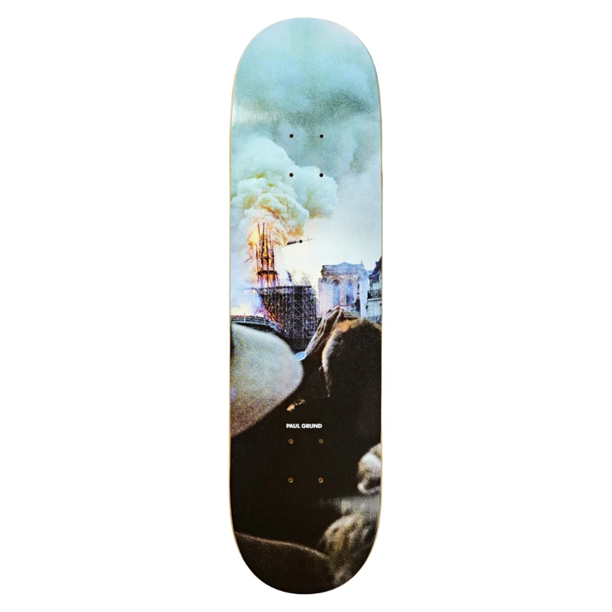 Polar Paul Grund Notre Dame Skate Deck - 8.125