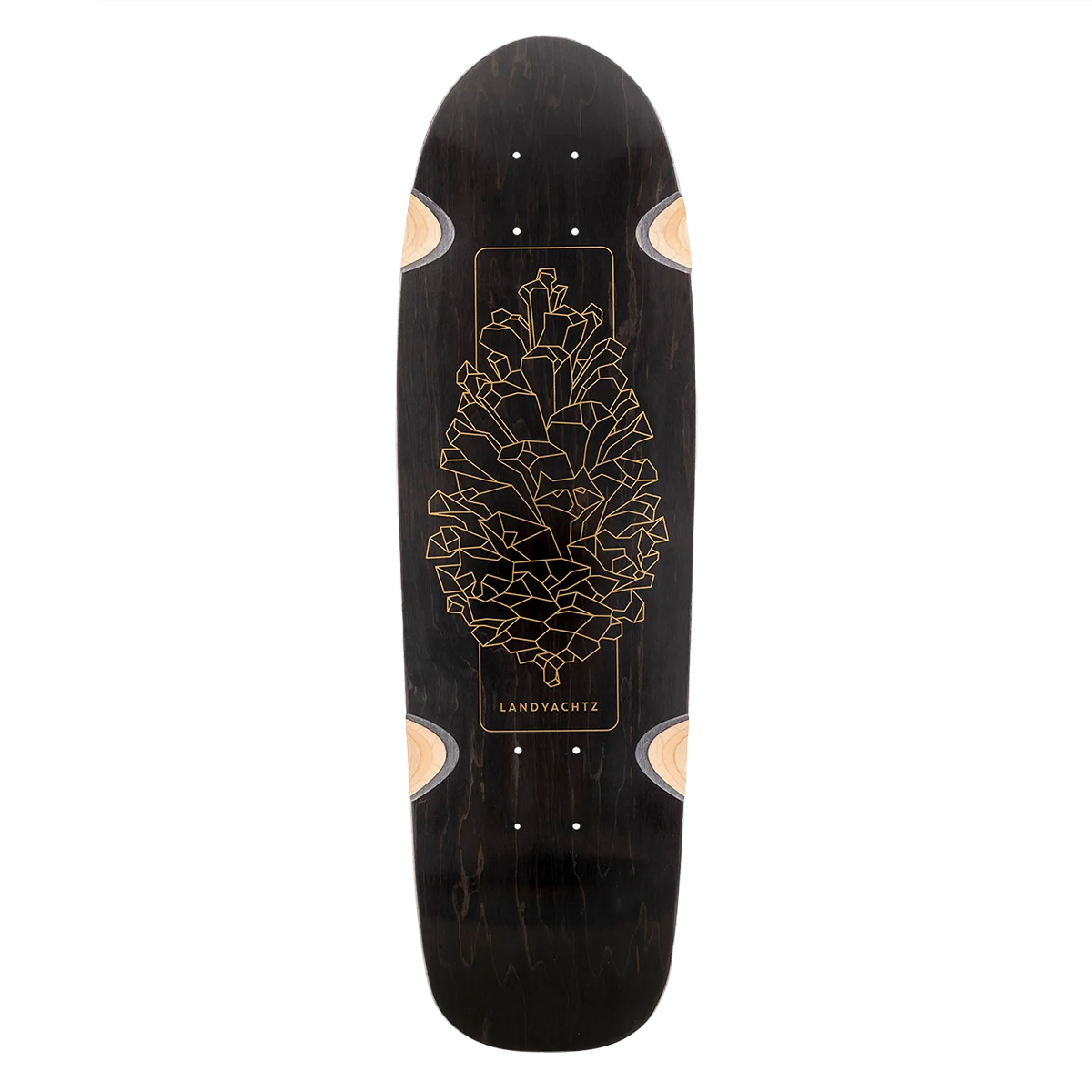 Landyachtz Dinghy Blunt Black Pinecone Cruiser Deck - 28.5