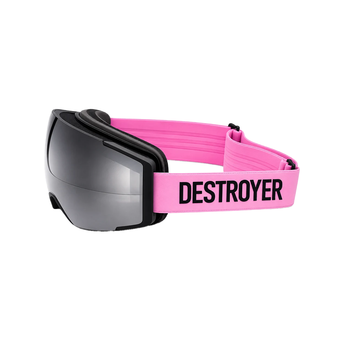 Destroyer Pioneer Goggles - Wordmark Pink / Black