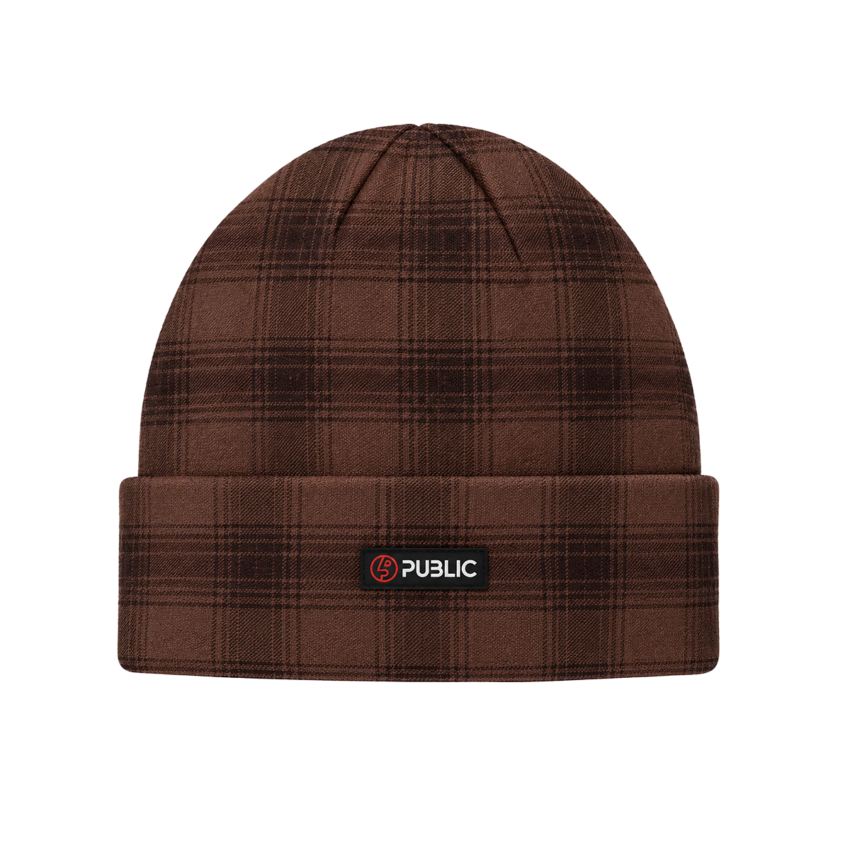 Public Plaid Beanie - Mixed