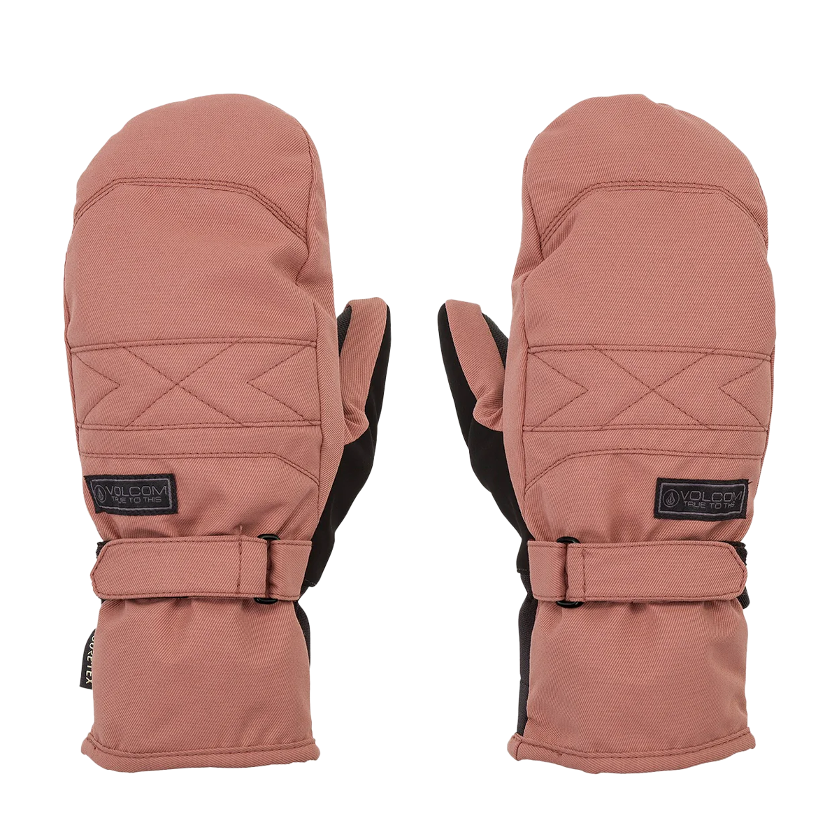 Volcom Womens Peep Gore-Tex Mitt - Earth Pink