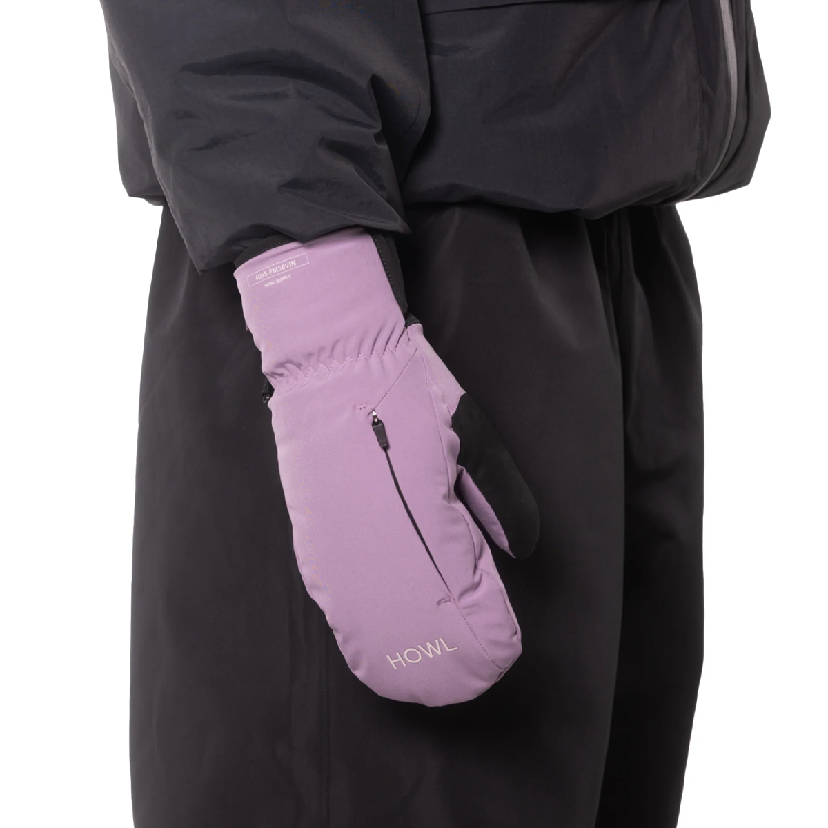 Howl Pocket Snow Mitt - Lavender