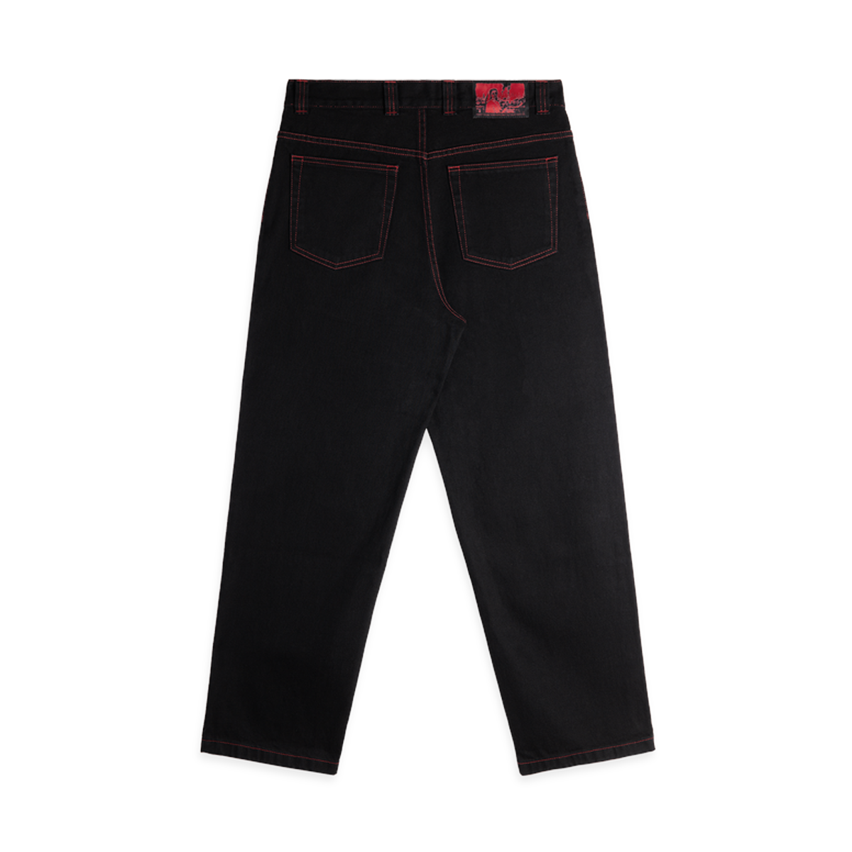 Polar 93 Apocalypse Nun Pants - Black / Red