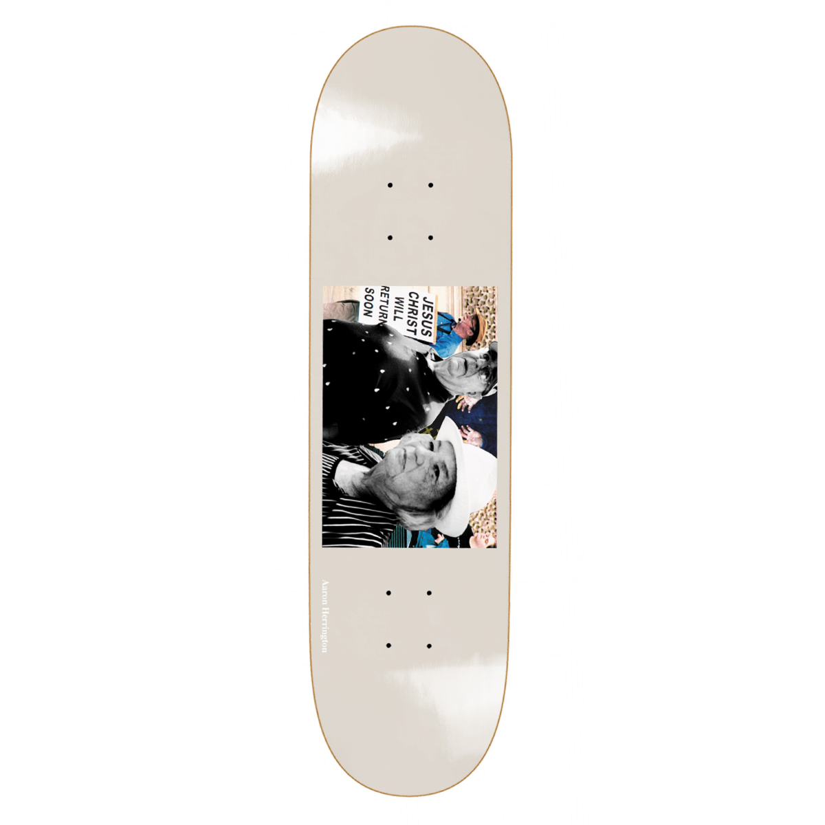 Polar Aaron Herrington Return Soon Cream Skate Deck - Assorted Sizes