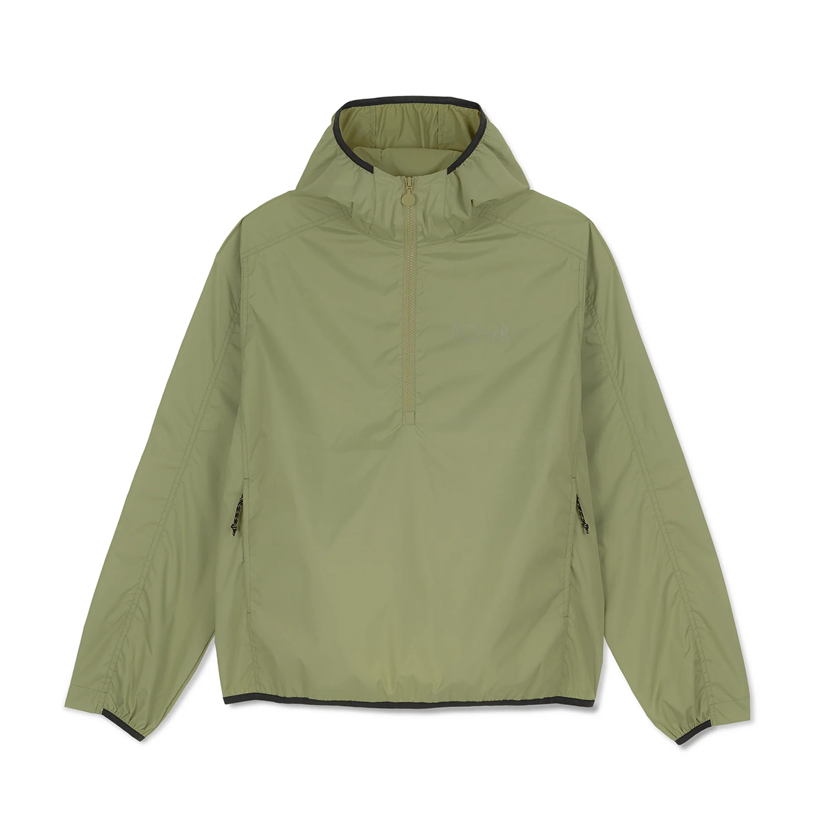 Polar Packable Anorak Jacket - Dirty Green