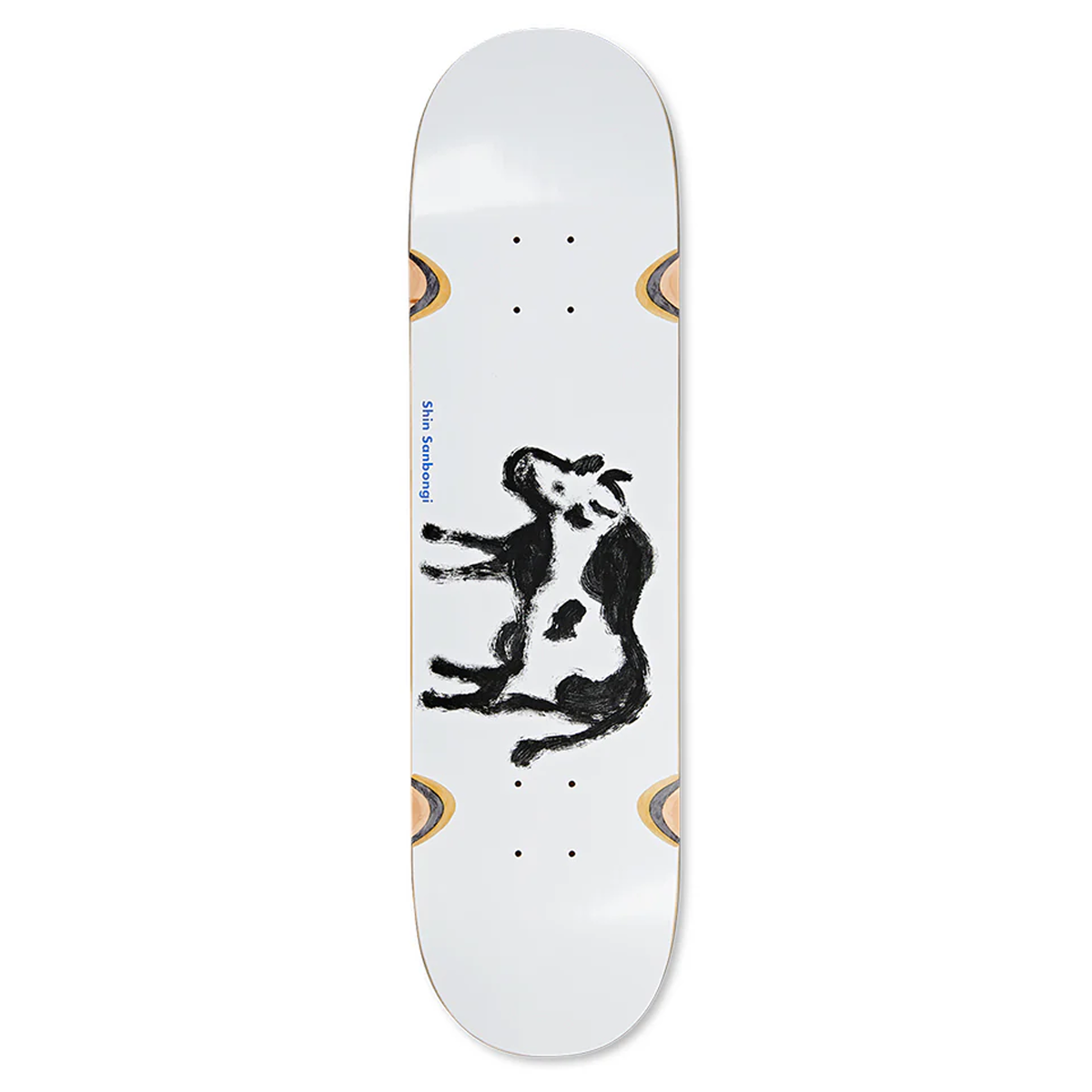 Polar Shin Sanbongi Cow and Devil Wheel Well Skate Deck - 8.5