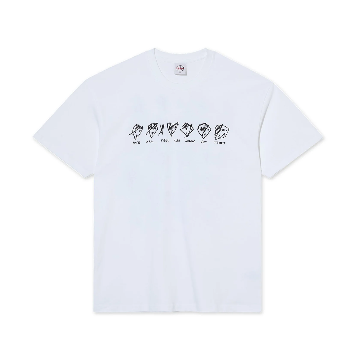 Polar Sad at Times T-Shirt - White