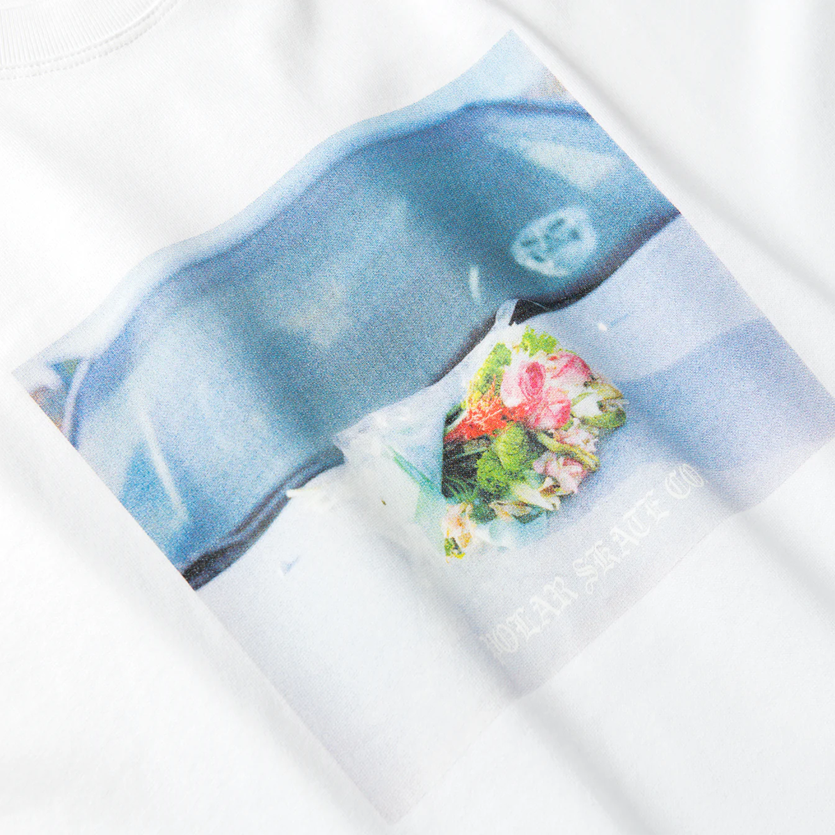 Polar Dead Flowers T-Shirt - White