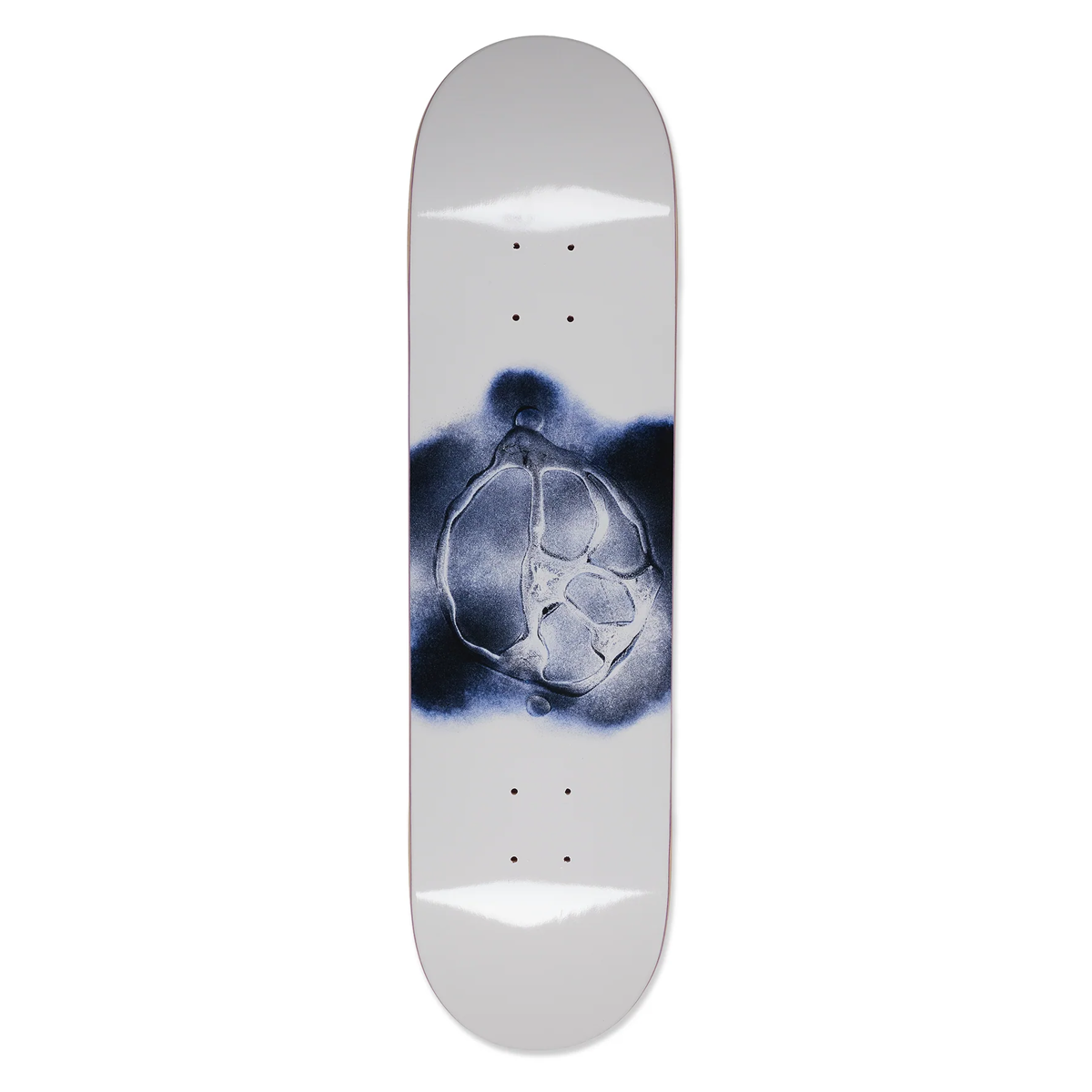 Polar Team Stroke Logo Cream Skate Deck - 8.5