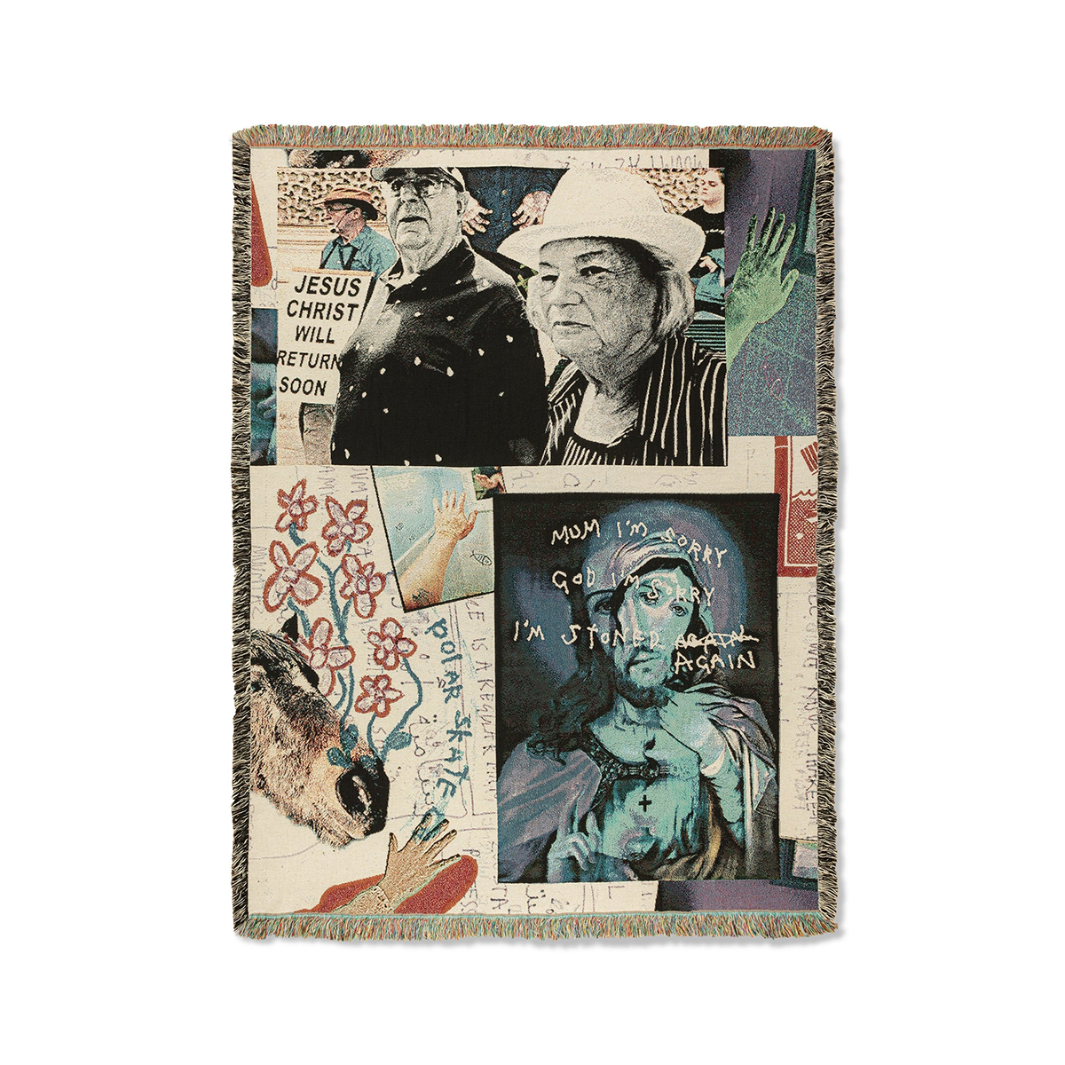Polar Collage Throw