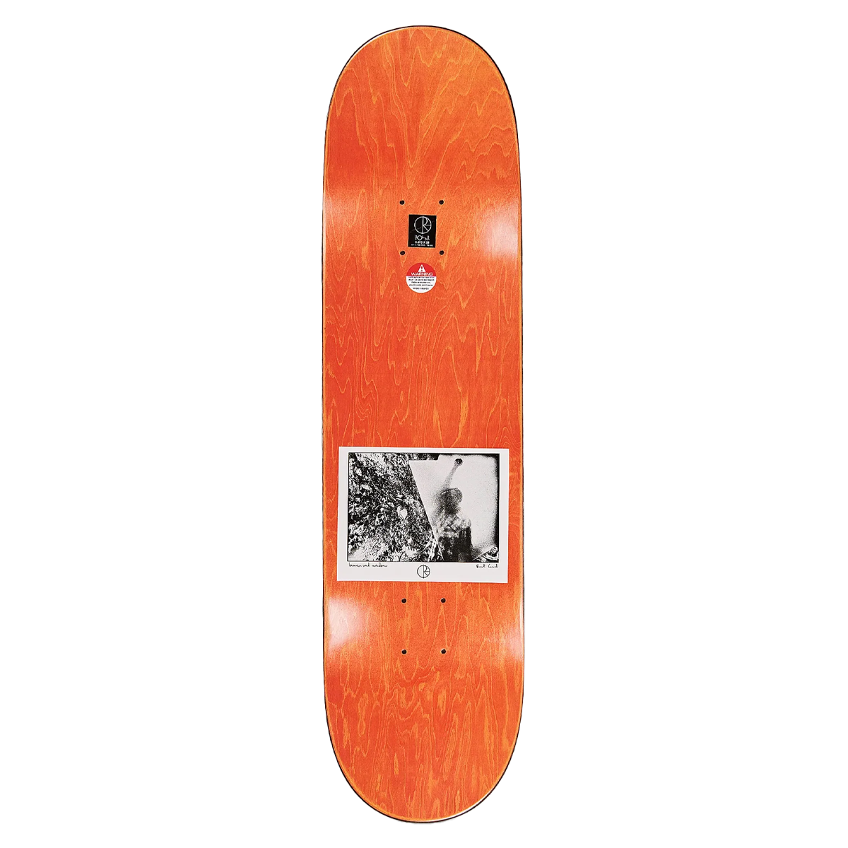 Polar Paul Grund Man with Window Skate Deck - 8.0