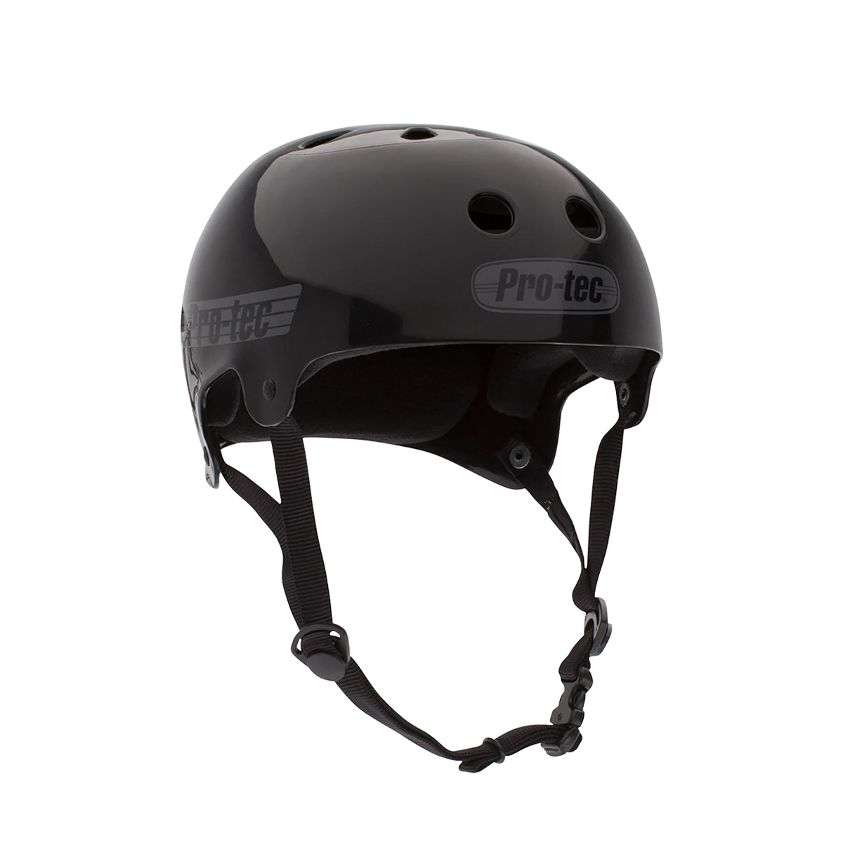 Pro Tec Old School Skate Helmet - Bucky Black