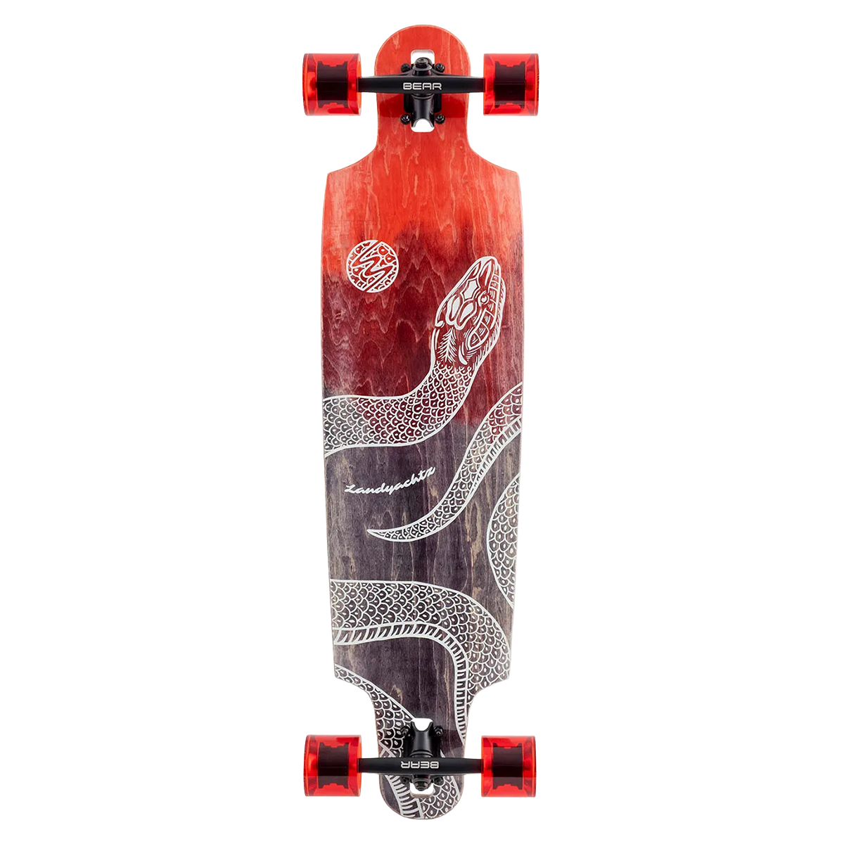 Landyachtz Drop Cat 38 Python Longboard Complete - 38.6