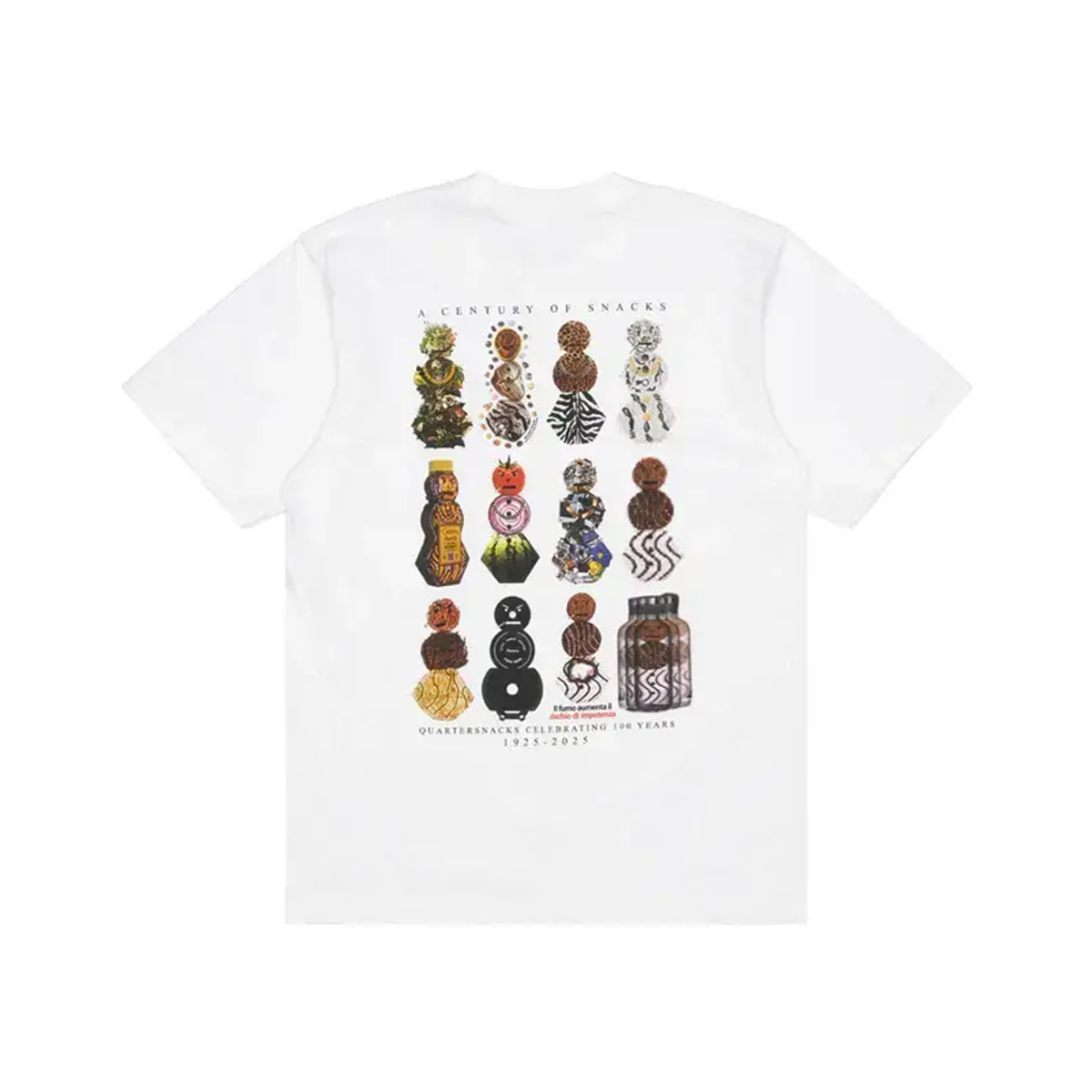Quartersnacks Anniversary T-Shirt - White
