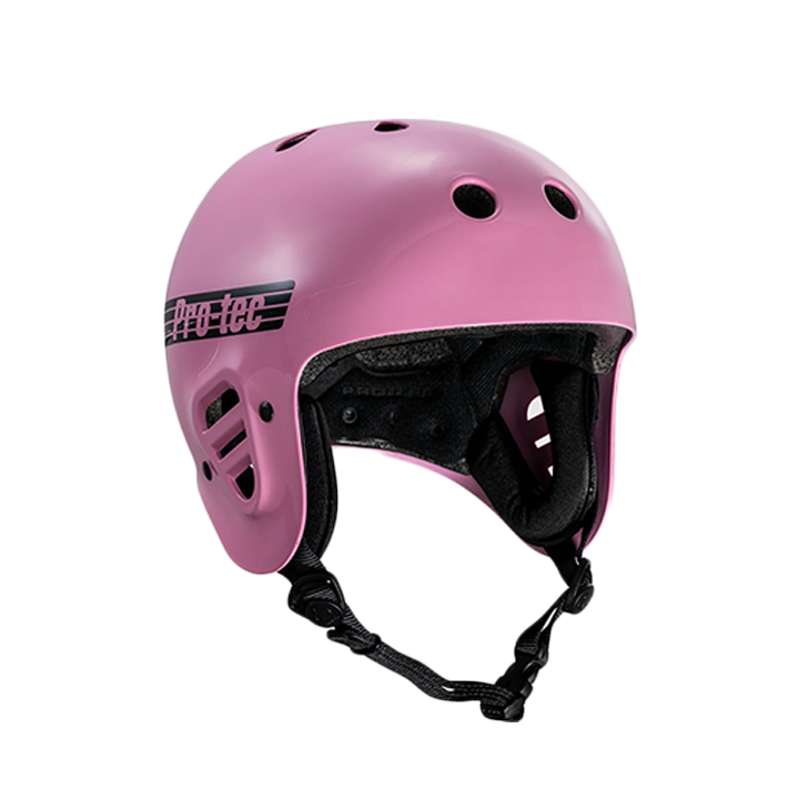 Pro Tec Full Cut Certified Skate Helmet - Gloss Pink