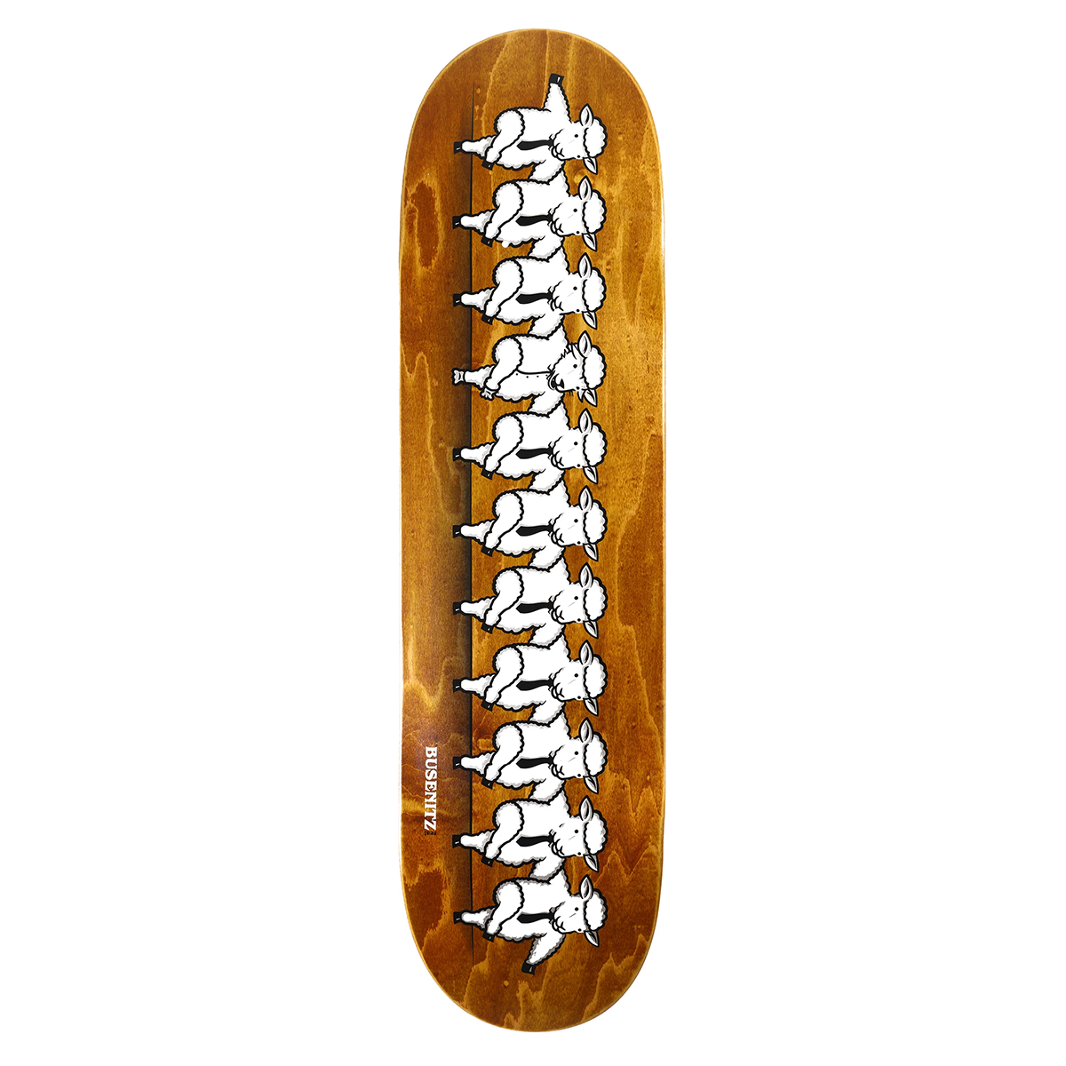 Real Busenitz Can-Can True Fit Skate Deck - 8.38