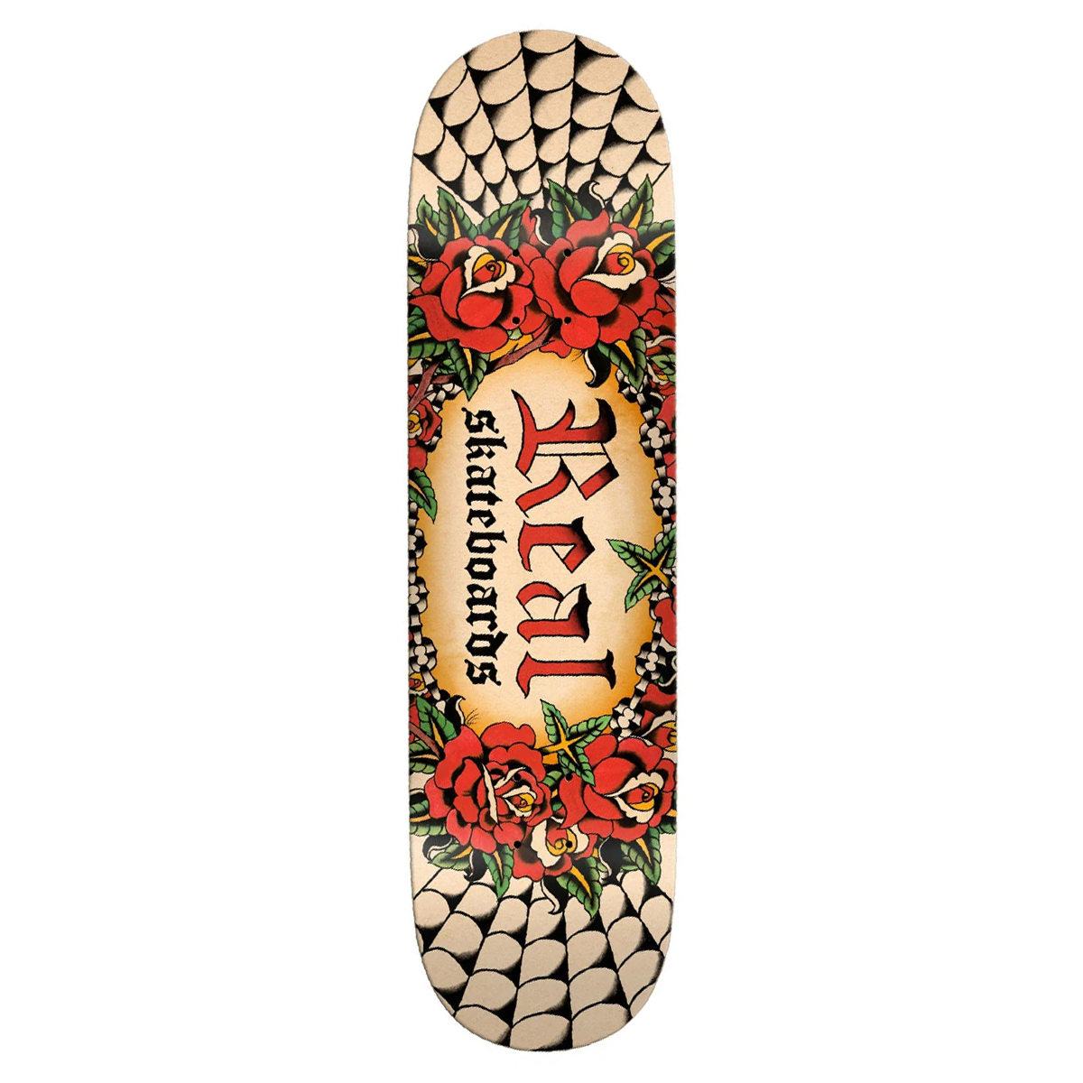 Real Team Oval by Harry Lintell Skate Deck - 8.5