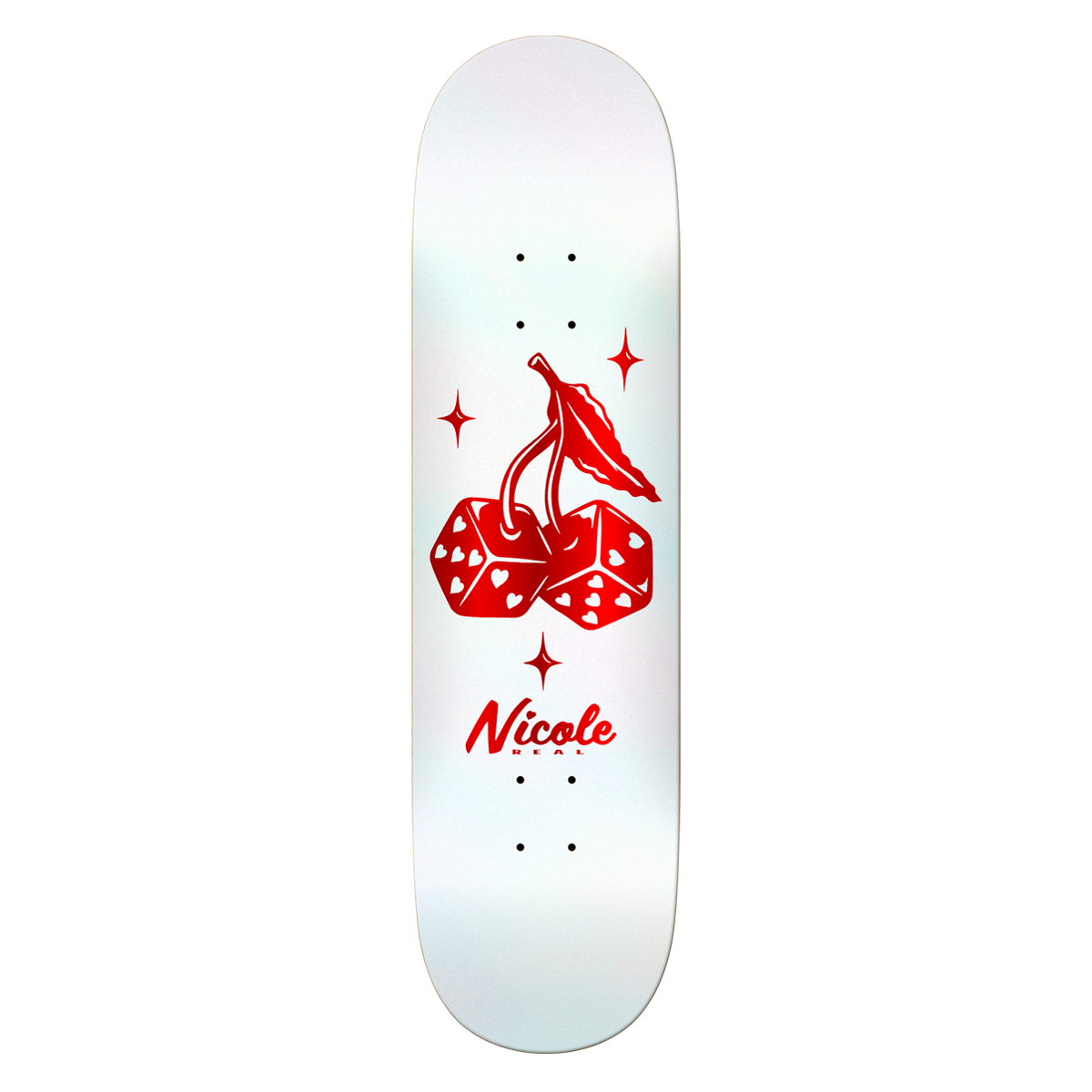 Real Nicole Highroller Skate Deck - 8.0