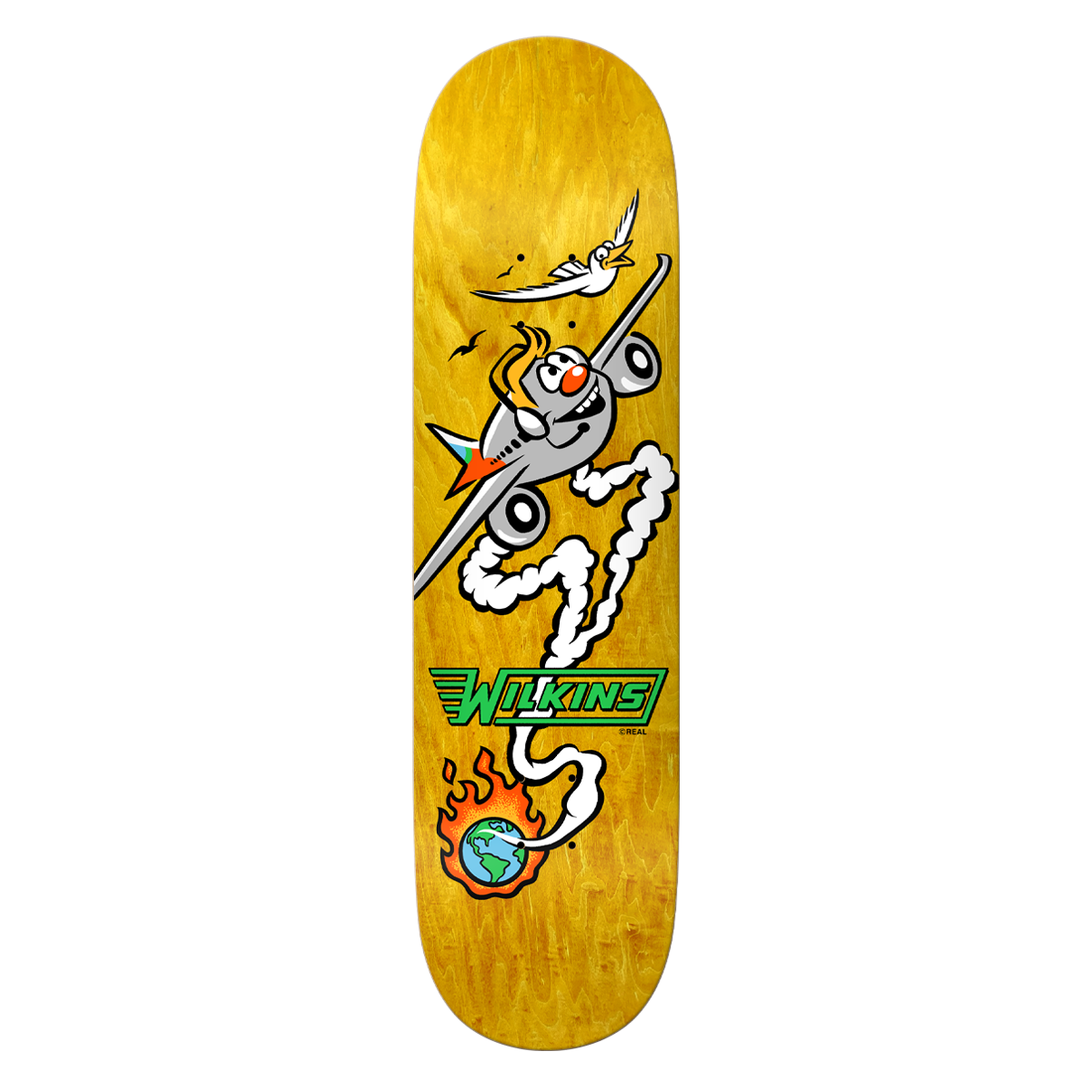 Real Wilkins Mascot Skate Deck - 8.5