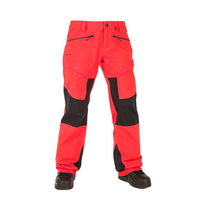 Volcom Womens V.Co At Stretch Gore-Tex Snow Pants - Orange Shock