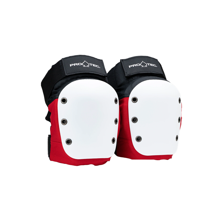 Pro Tec Street Knee Pads - Red/White/Black