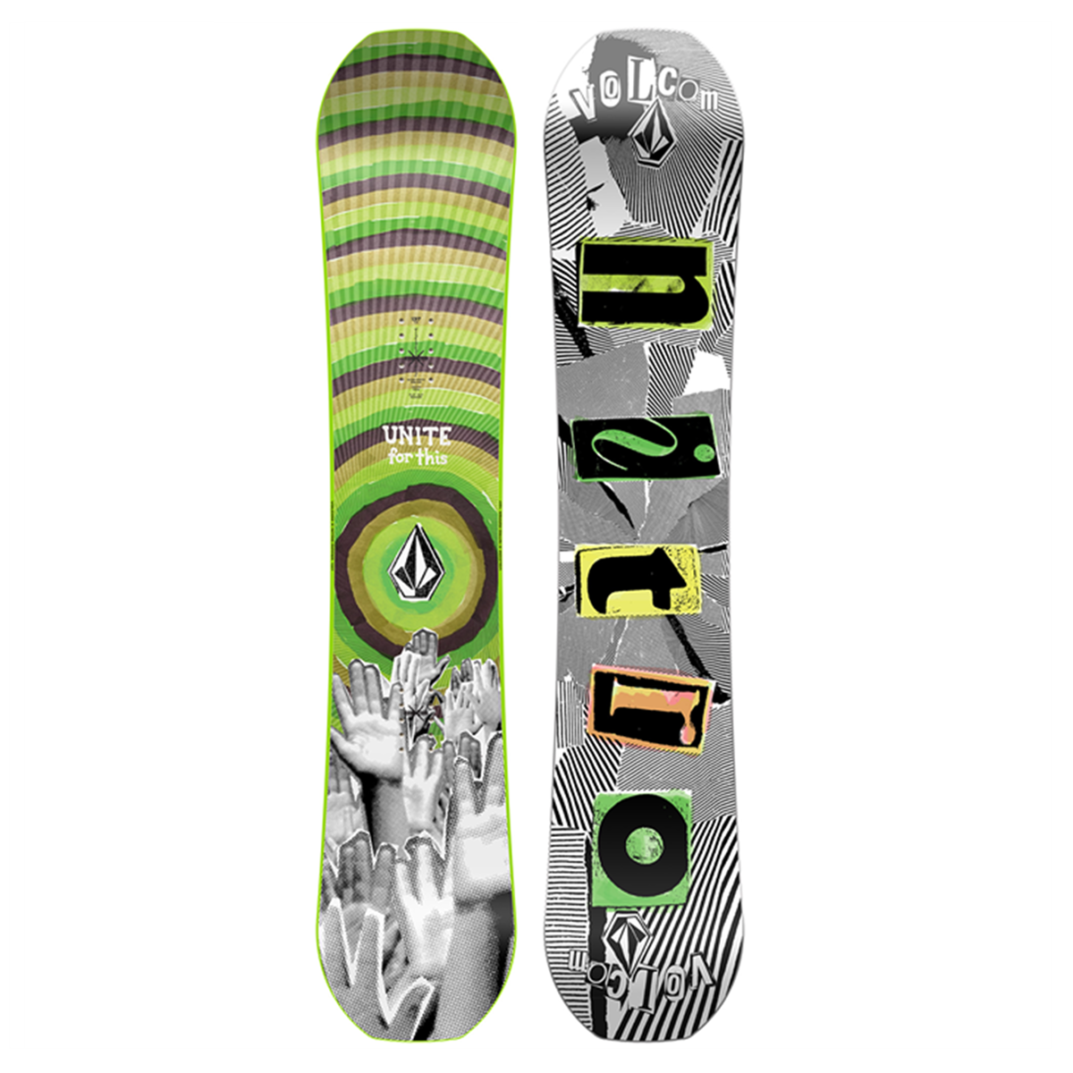Nitro x Volcom Youth Ripper Snowboard - Assorted Sizes