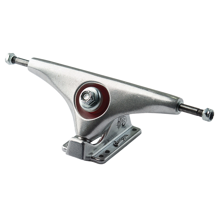 Gullwing Charger Longboard Trucks - Silver 10"