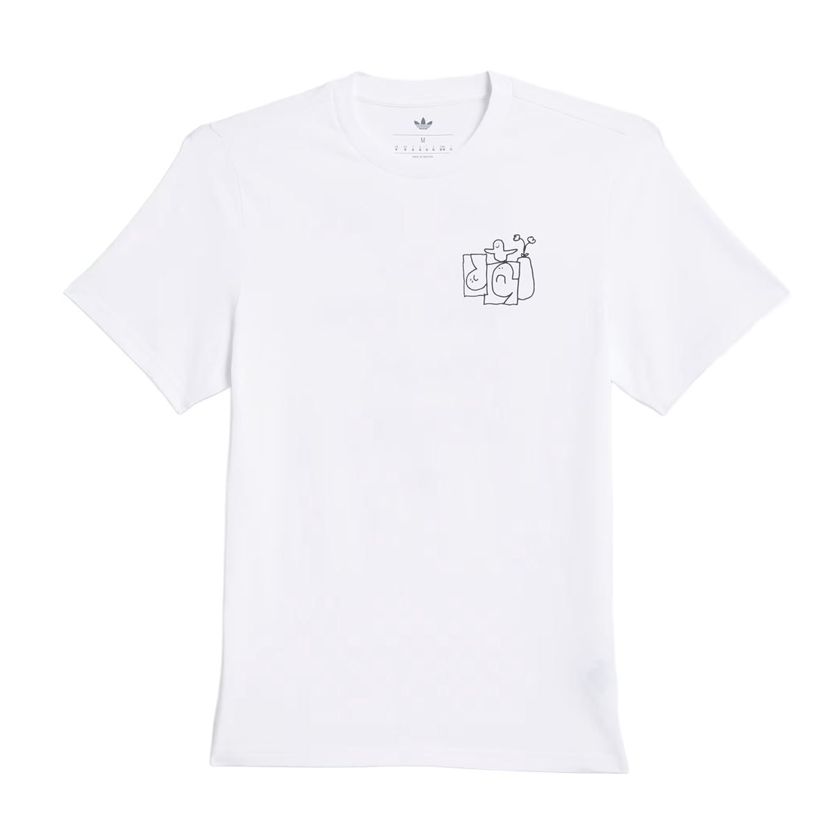 Adidas Schmoofoil Stairs T-Shirt - White
