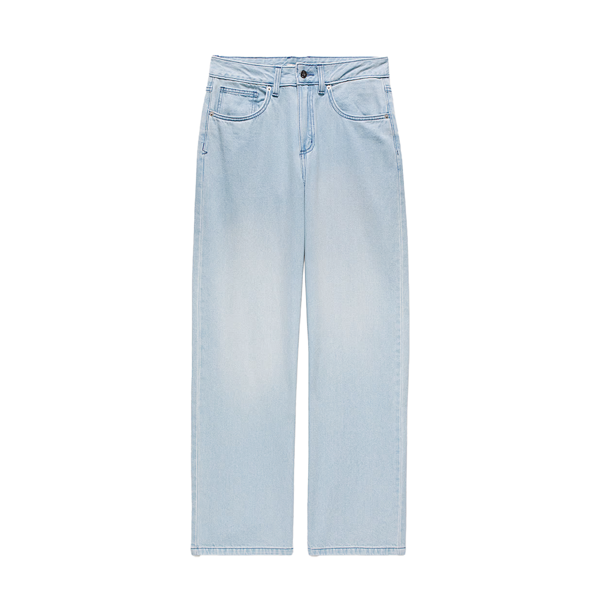 Vans Sirelle 5 Pocket Puddle Pants - Light Stonewash Blue