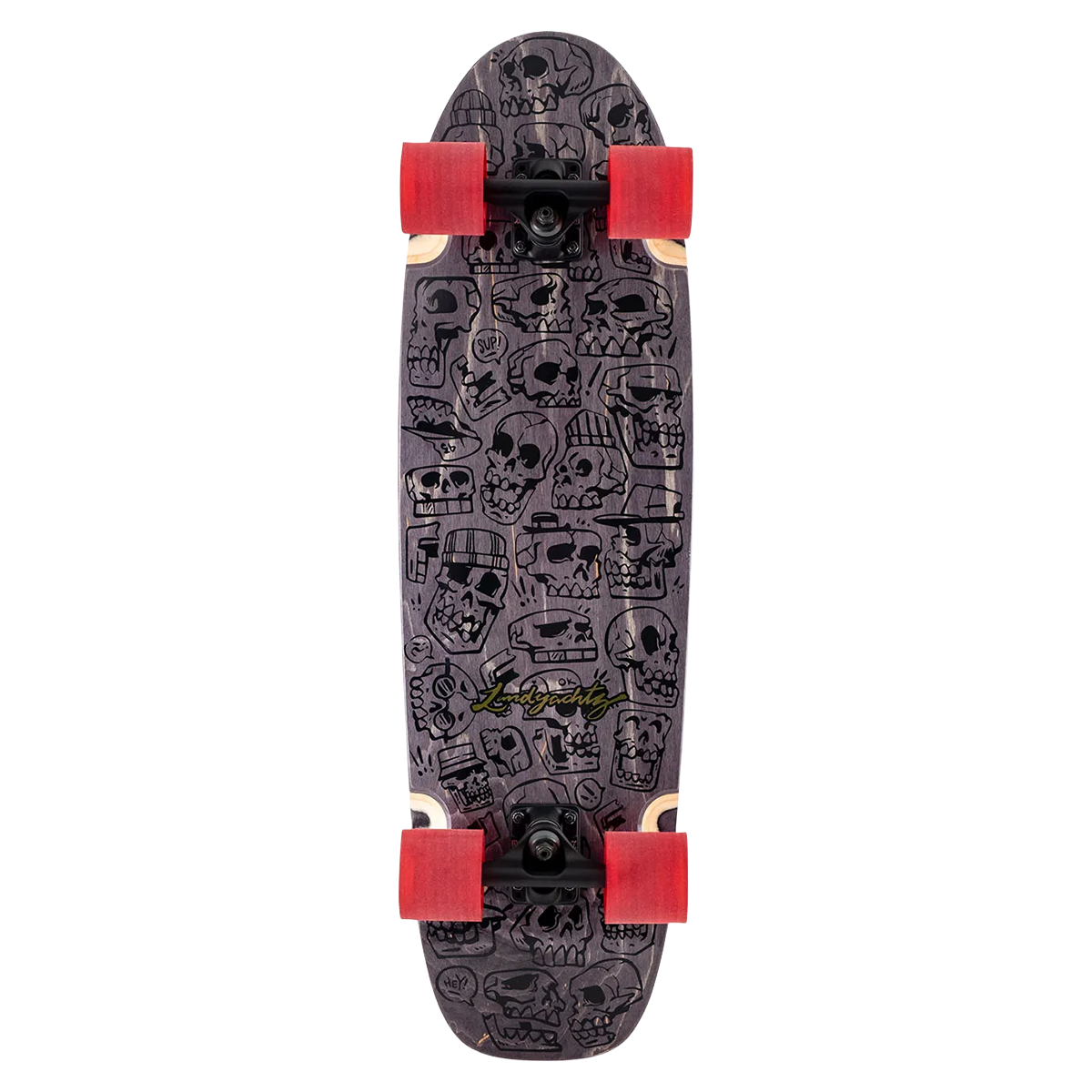 Landyachtz Schooner Skull Jam Cruiser Complete - 33.6