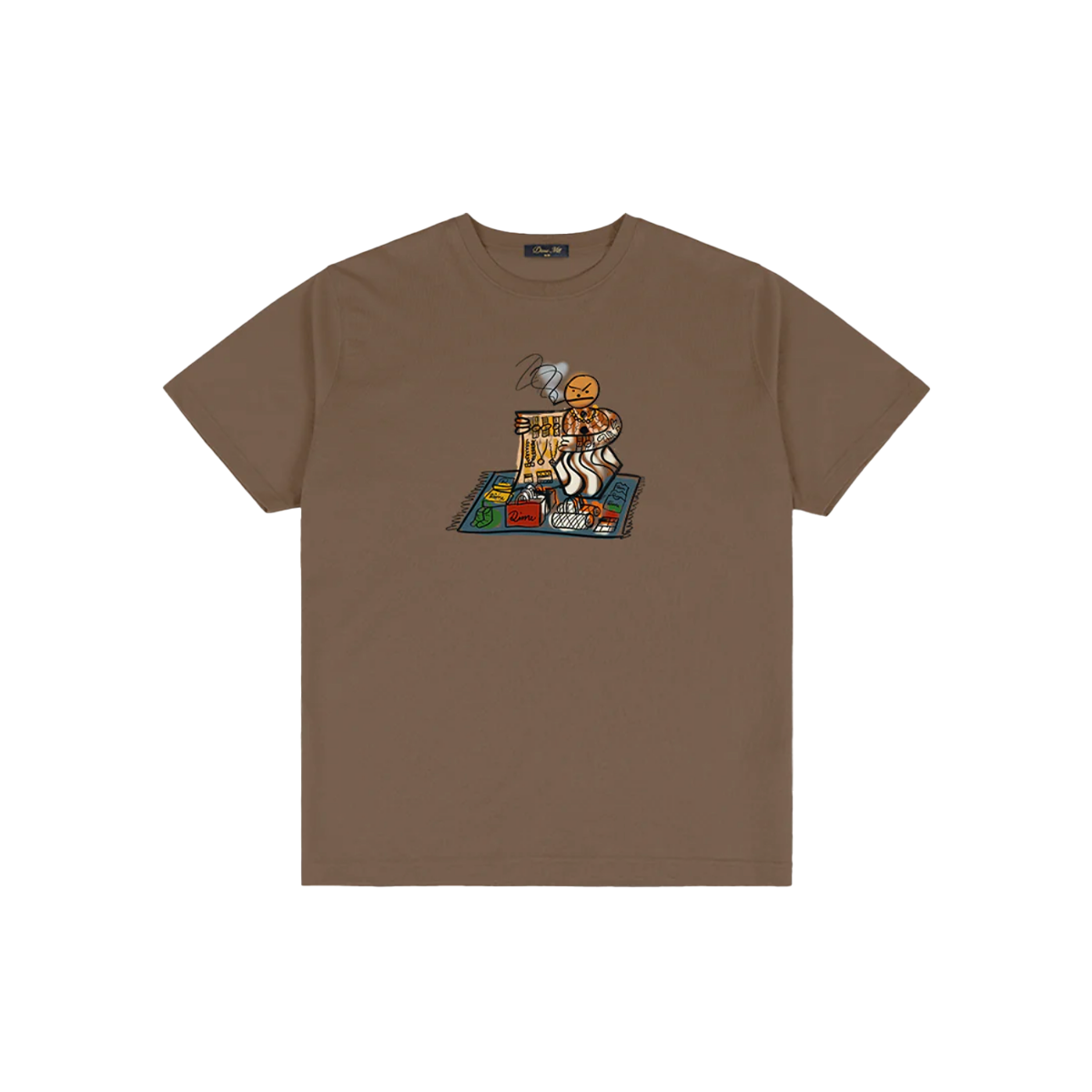Dime Snackman Dealer T-Shirt - Chocolate