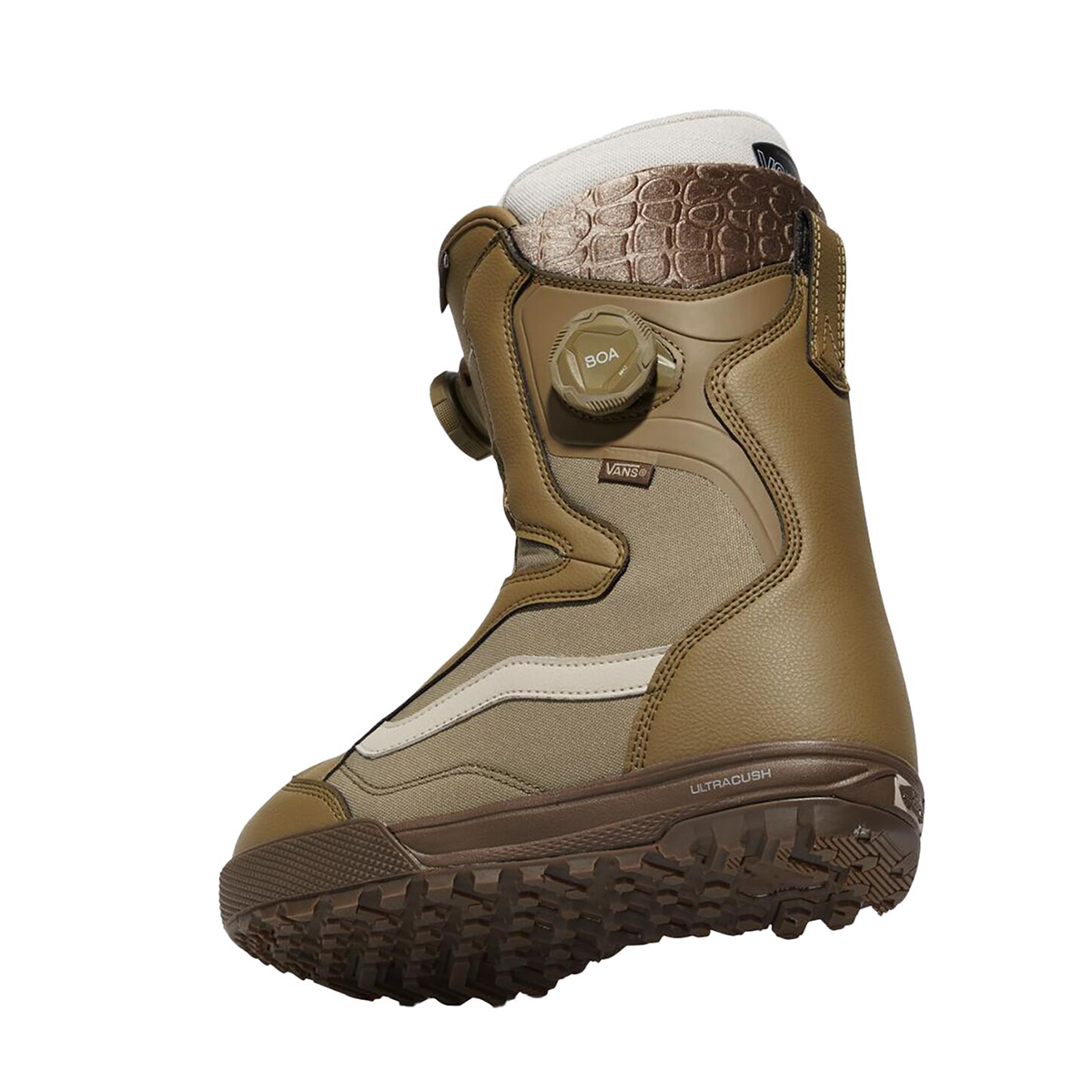 Vans Women's 2025 Encore Pro Snowboard Boot - Olive / Gum