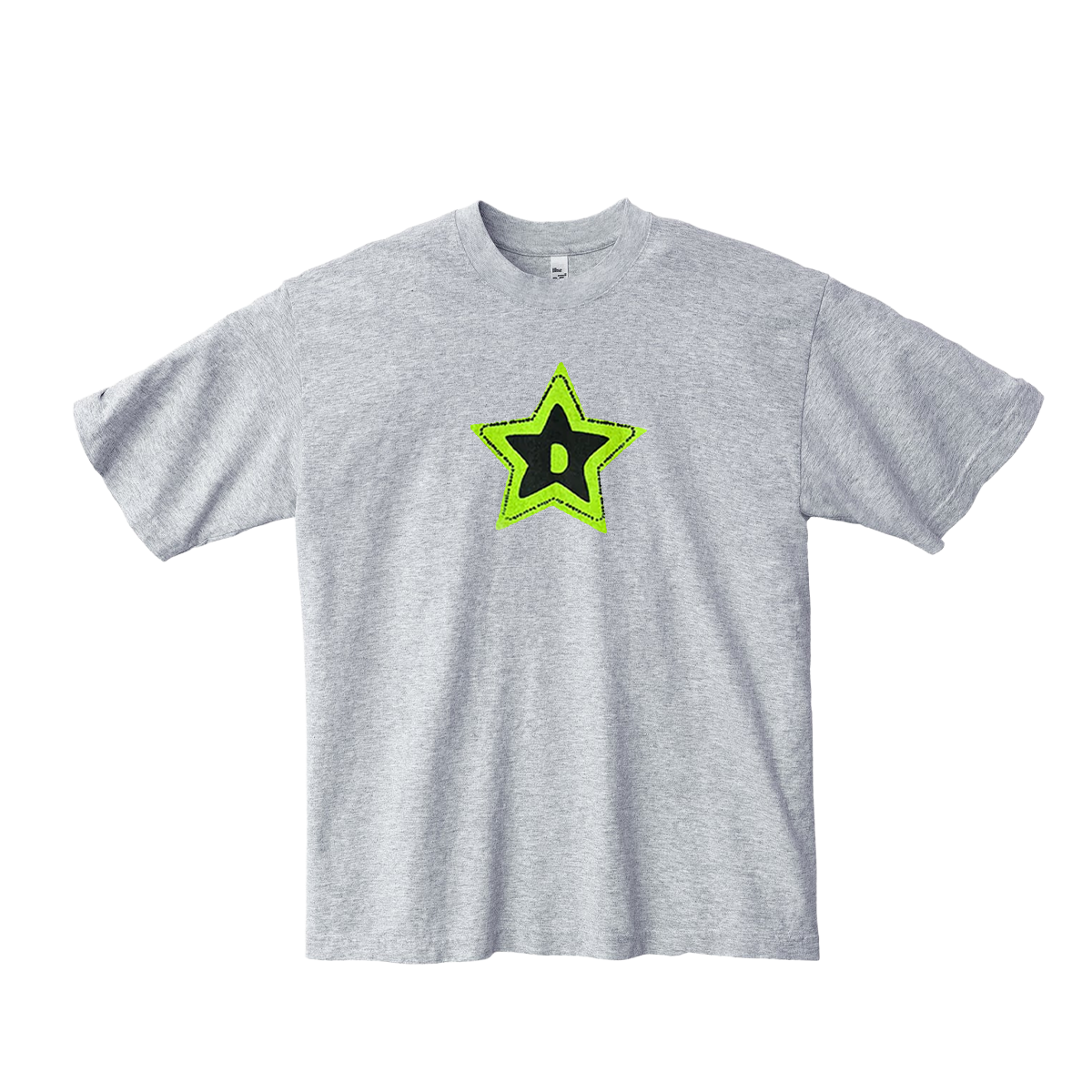 Directive Star T-Shirt - Heather Grey