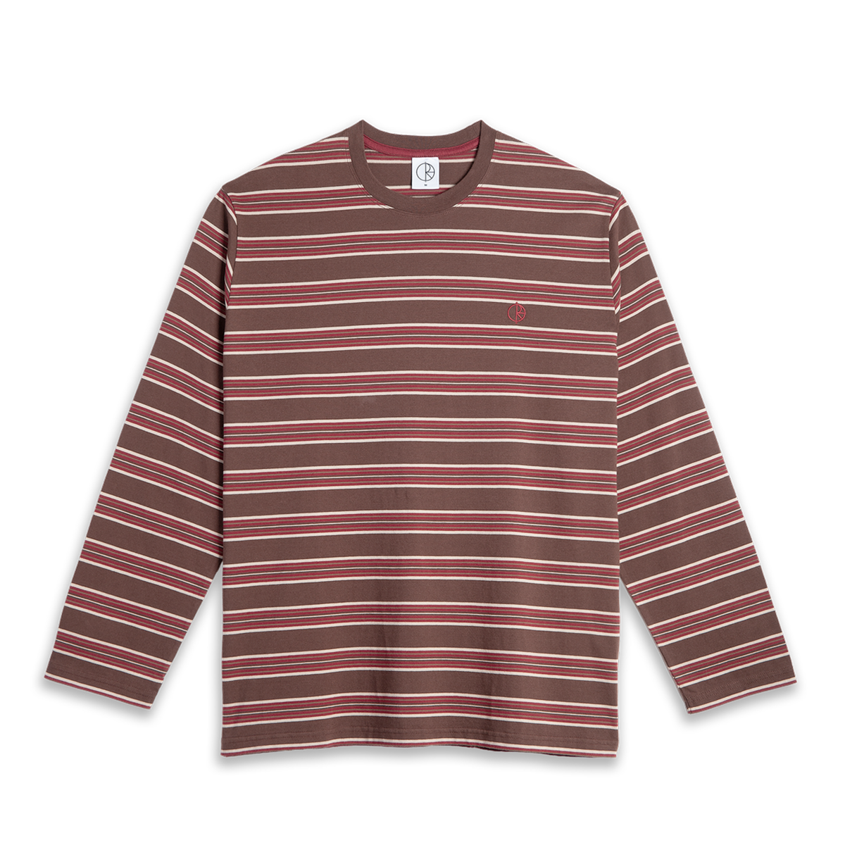 Polar Steve Long Sleeve Shirt - Brown / Red