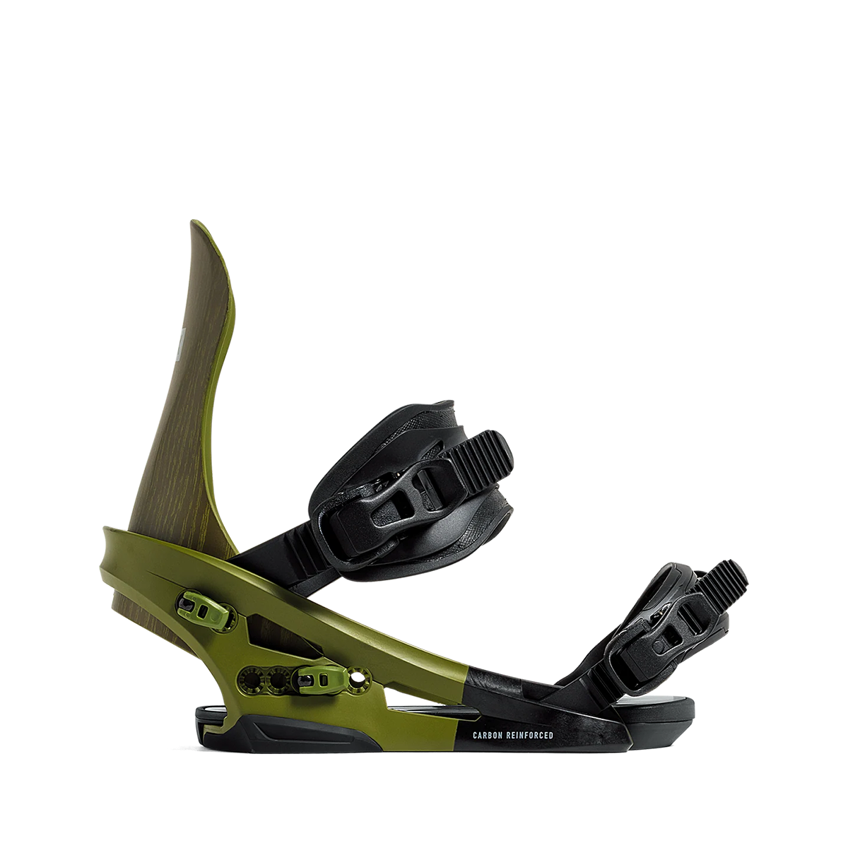 Flux 2026 SR-MF Snowboard Bindings - Green Wood