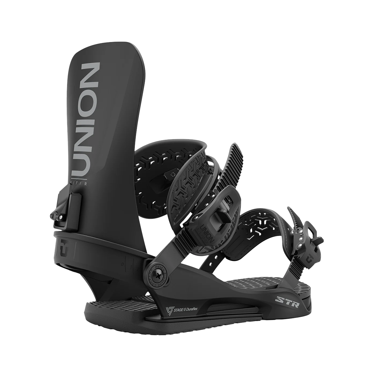Union 2025 STR Snowboard Bindings - Black