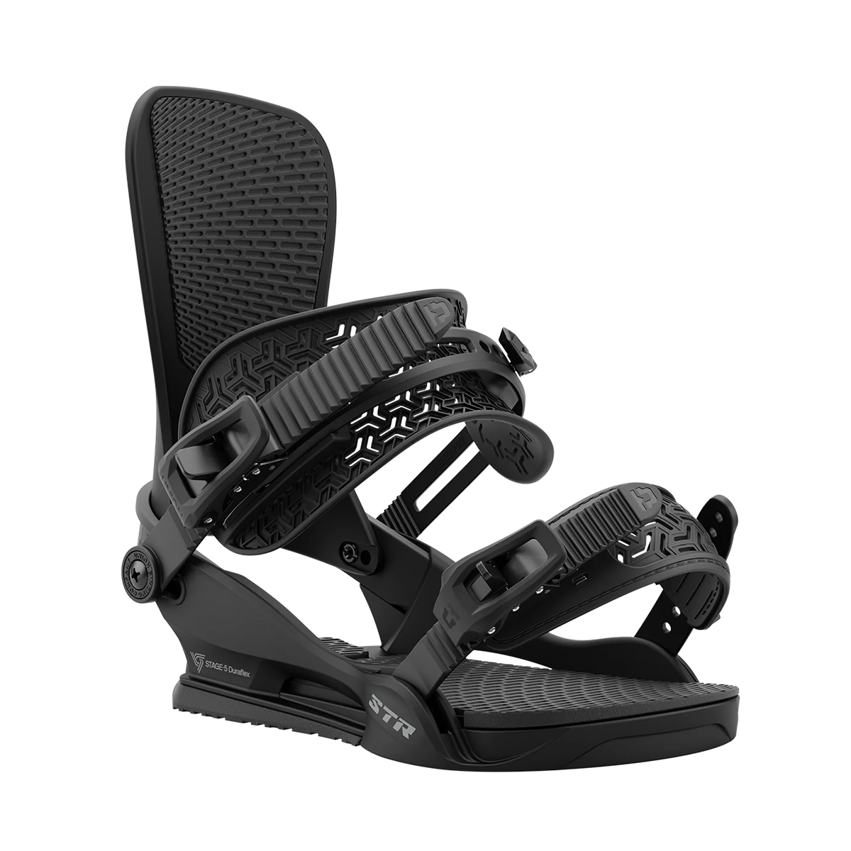 Union 2025 STR Snowboard Bindings - Black