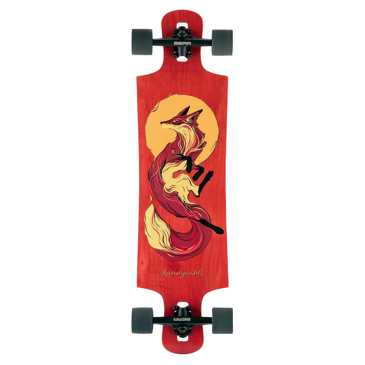 Landyachtz Drop Hammer Sun Fox Longboard - 36.5