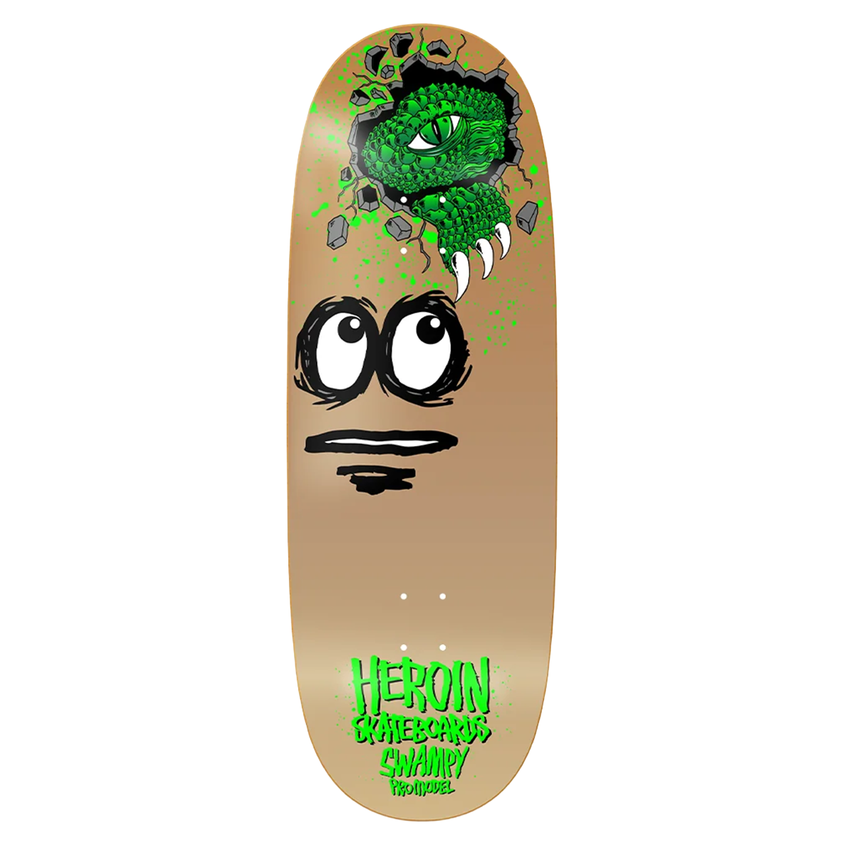 Heroin Swampy Egg Skate Deck - 11.0