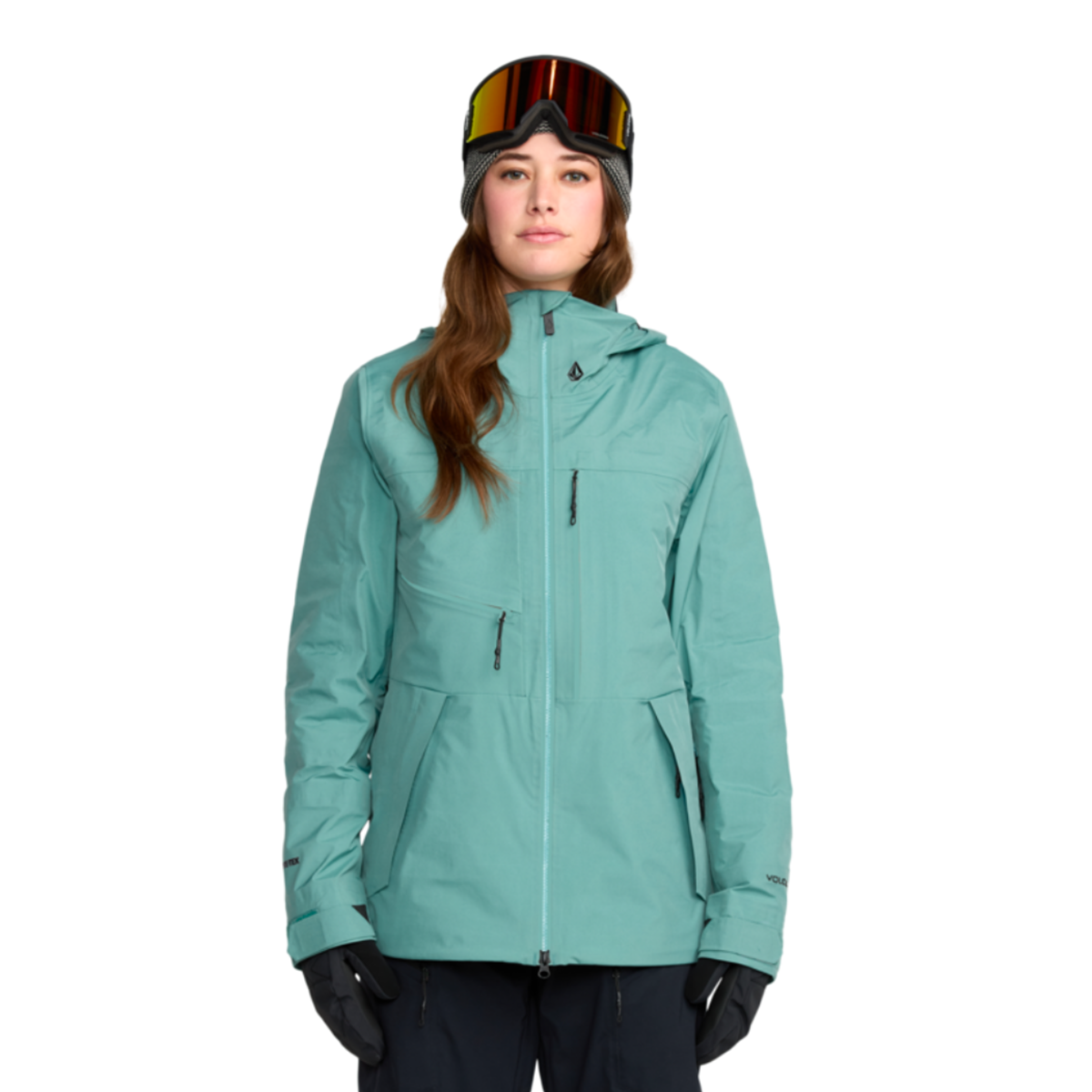 2026 SAMPLE Volcom Women's Koa TDS Infrared Gore-Tex Snow Jacket - Arctic Blue