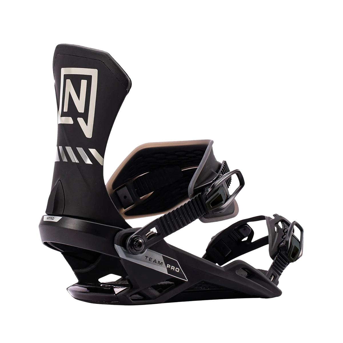 Nitro 2027 Team Pro Snowboard Bindings - Ultra Black