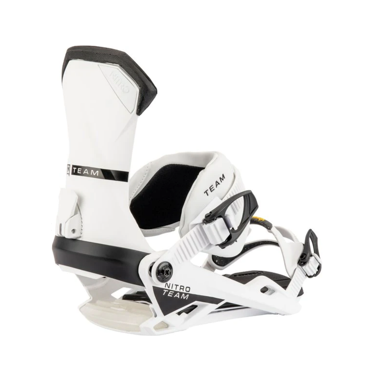 Nitro 2023 Team Snowboard Bindings - White