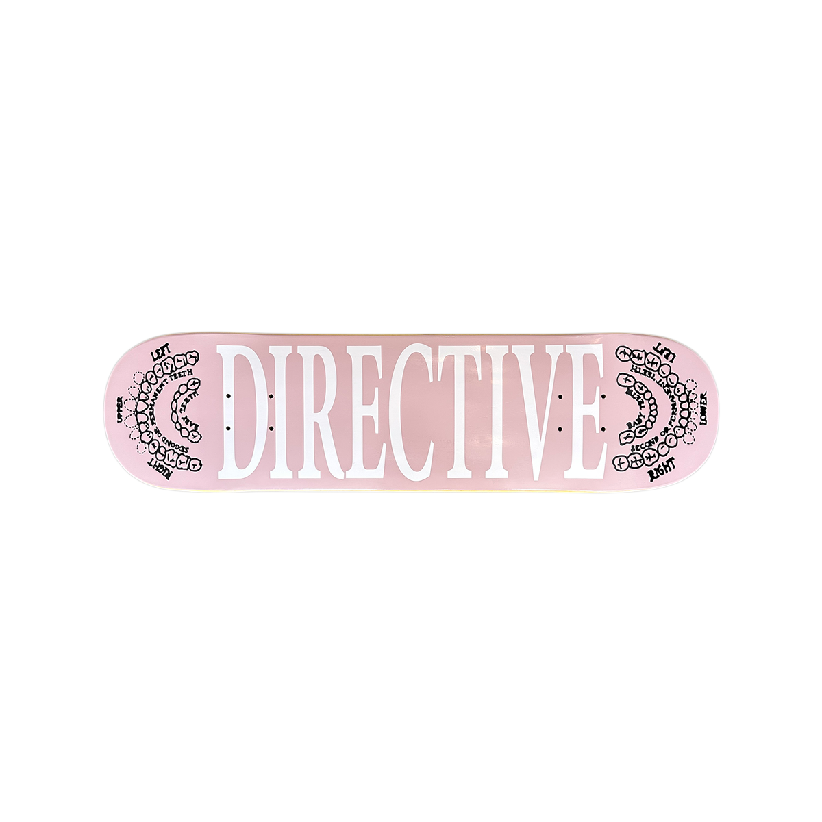 Directive Teeth Skate Deck - Assorted Sizes