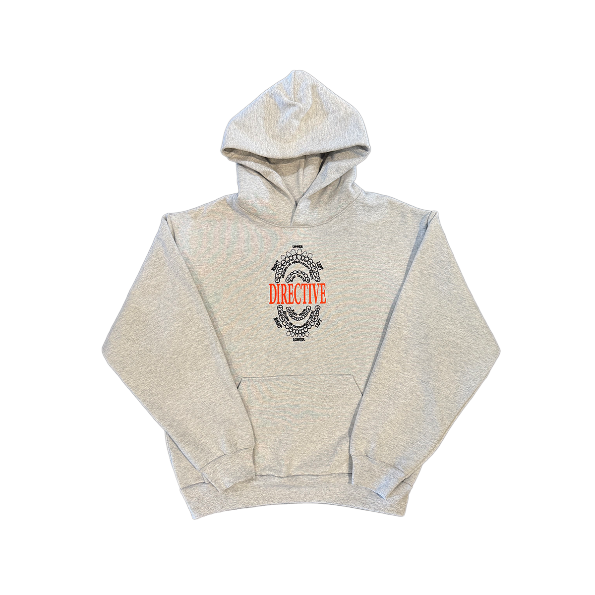 Directive Teeth Hoodie - Ash