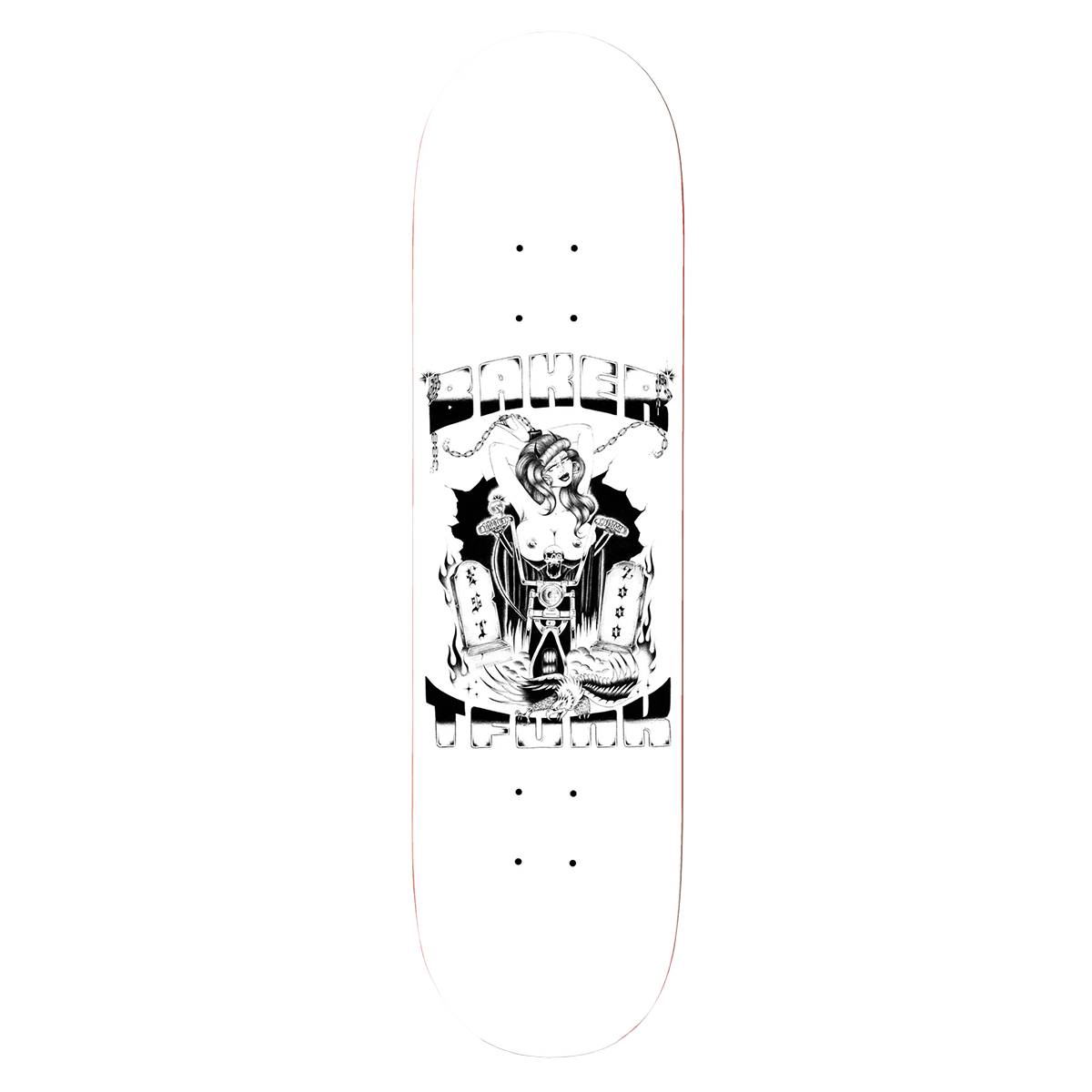 Baker T-Funk Skate Creep Skate Deck - 8.5