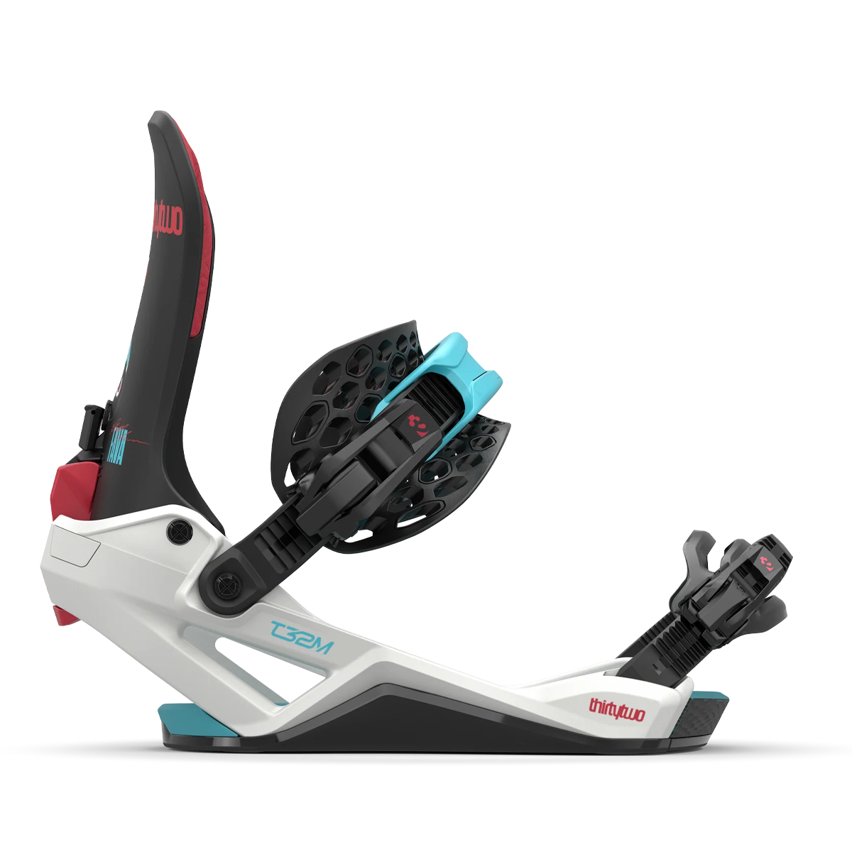 ThirtyTwo T32M Fase® X Pat Fava Snowboard Binding - Grey